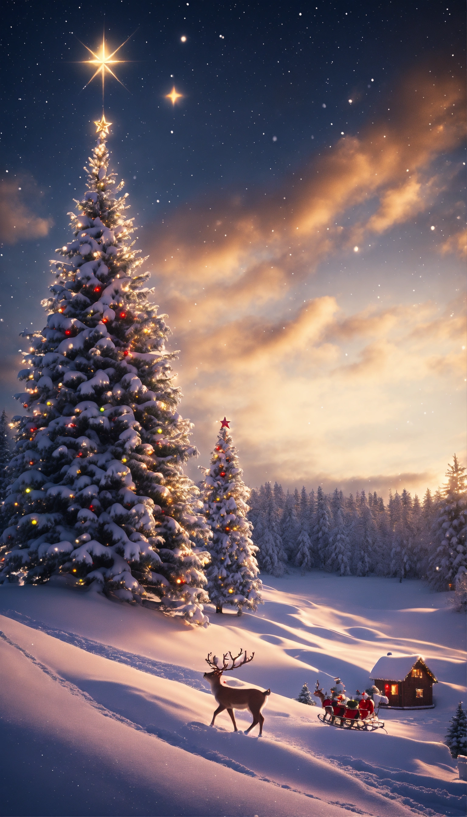 Lexica - Christmas day, beautifull time, christmas climate, snow ...
