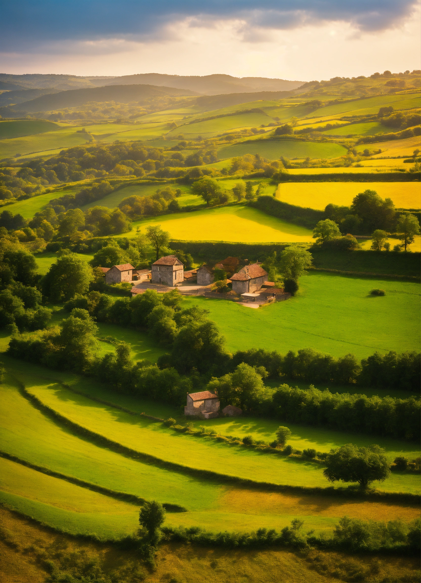 Lexica - Eight world dimensions, countryside view