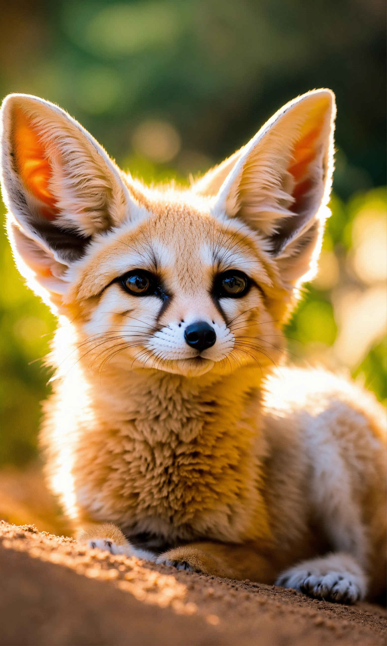 Lexica - THE CUTEST FENNEC FOX CUDDLED