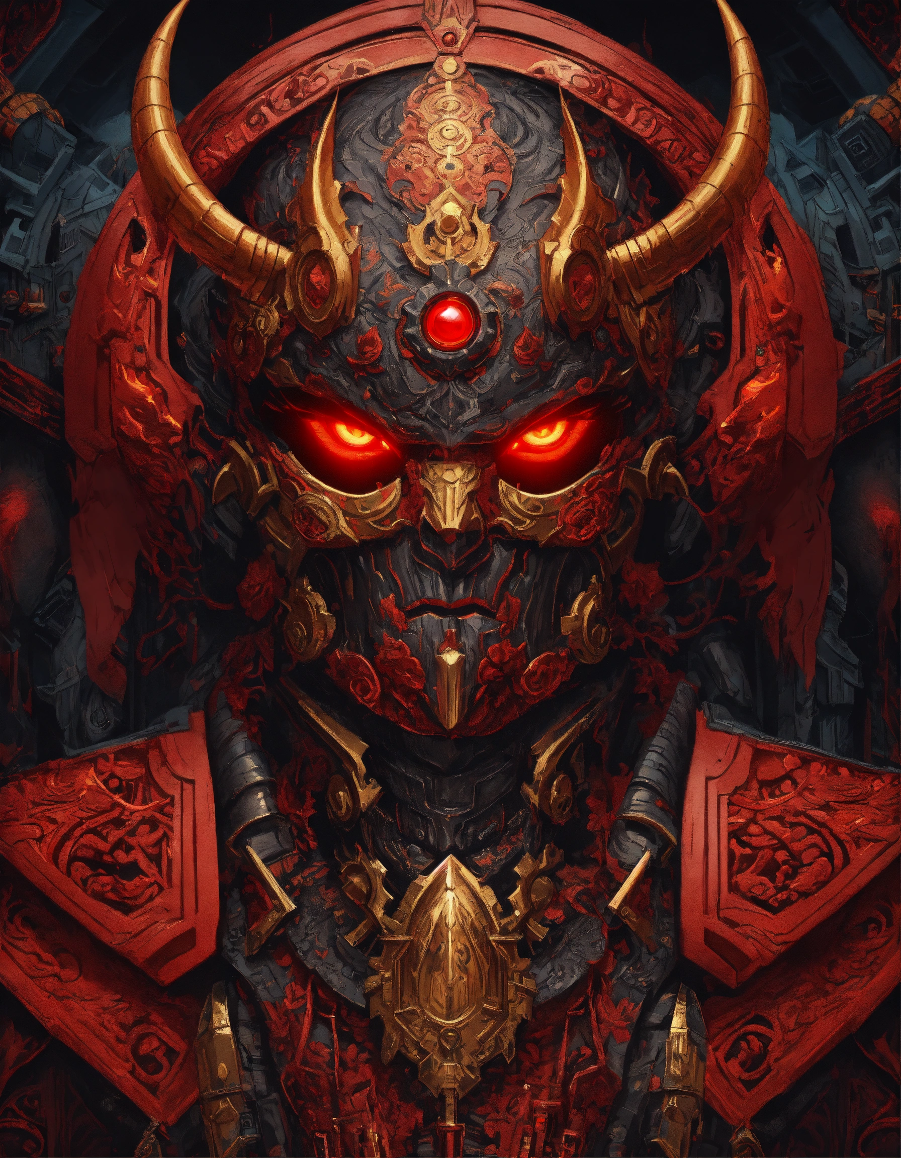 Lexica - A cyclops wearing an epic art, in style of art, highly ...