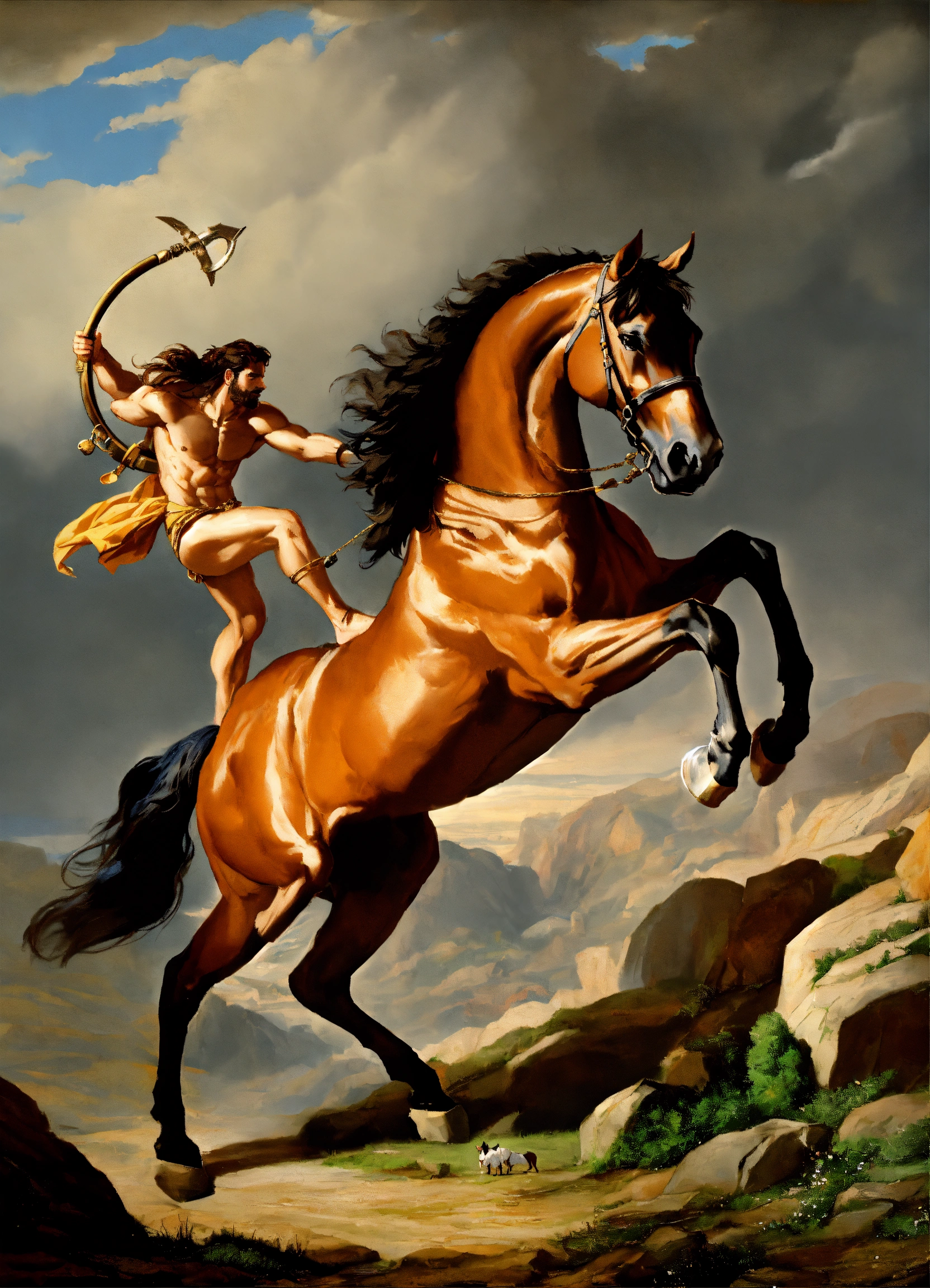 Lexica - Hercules stealing large horse