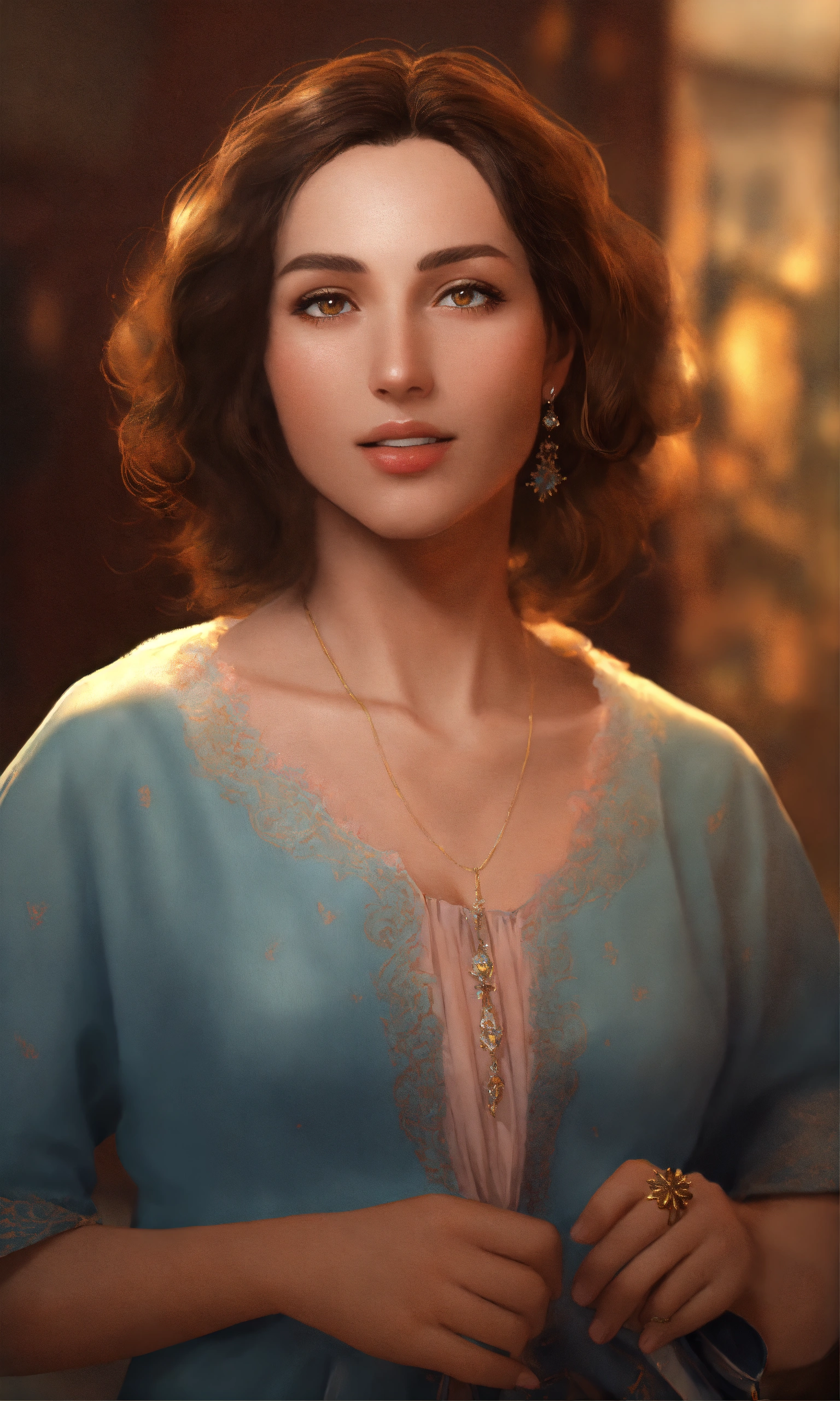 Lexica - Portrait animation maria speaking