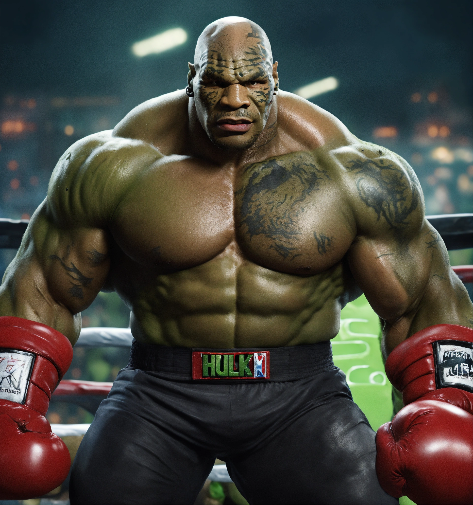 Lexica - Mike tyson hulk, 8k