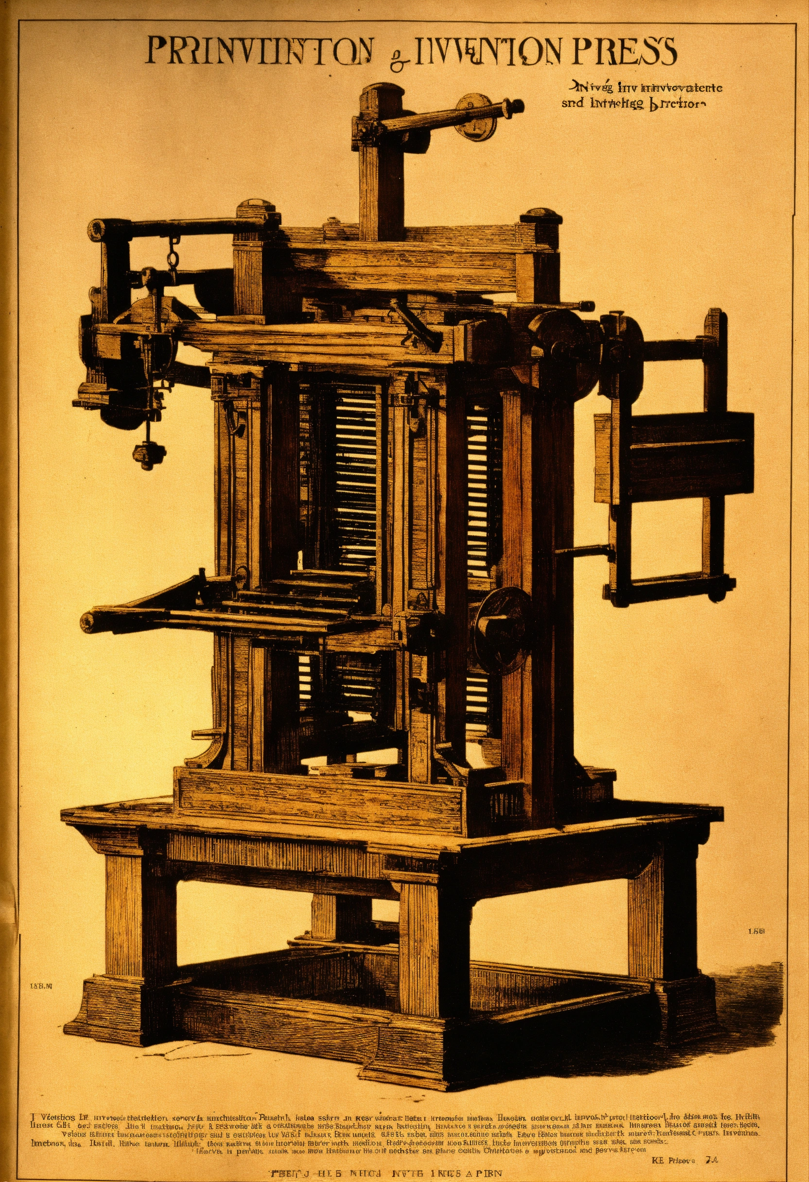 Lexica Printing press invention