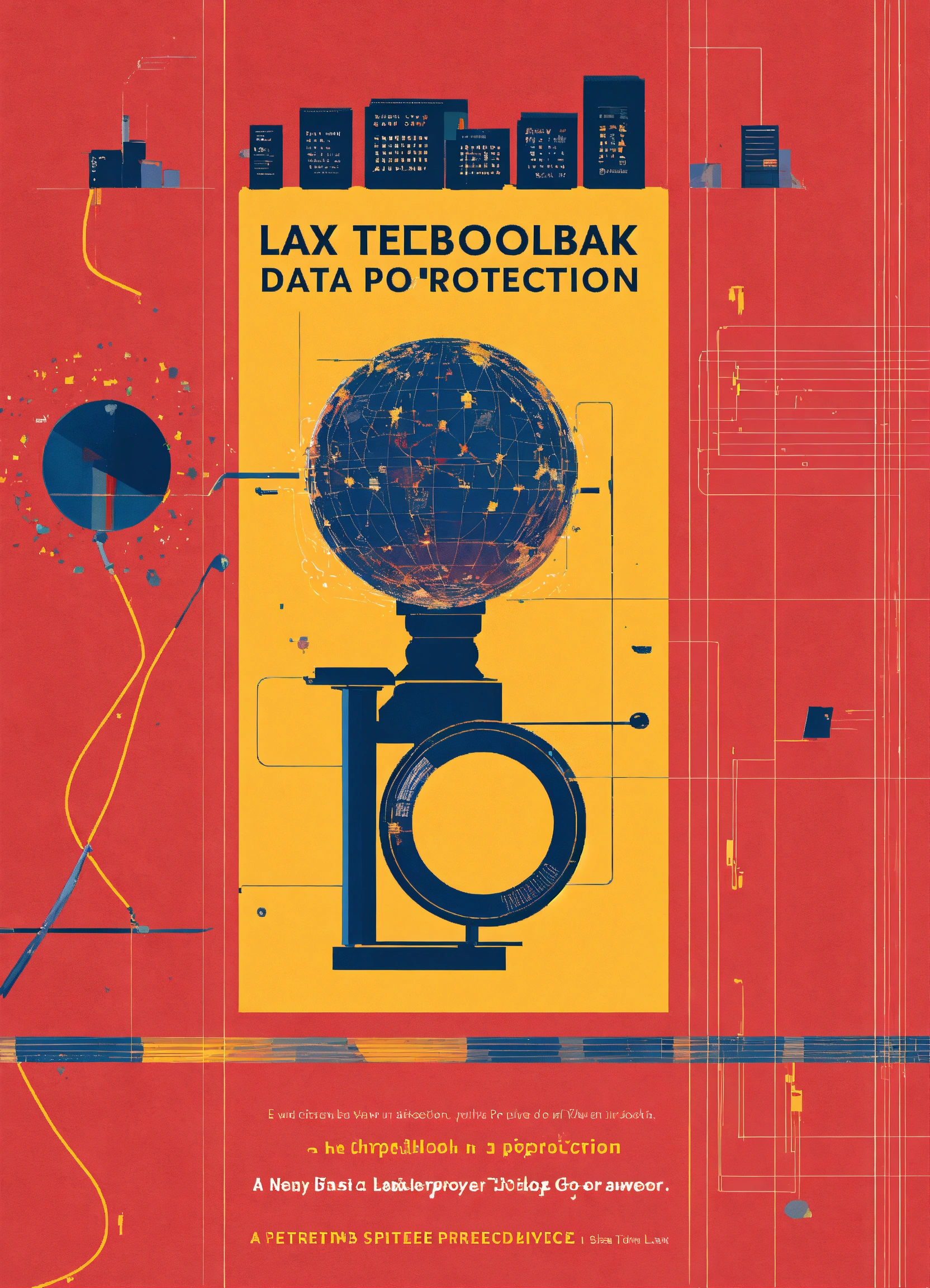 Lexica - Book cover for law texbook on data protection