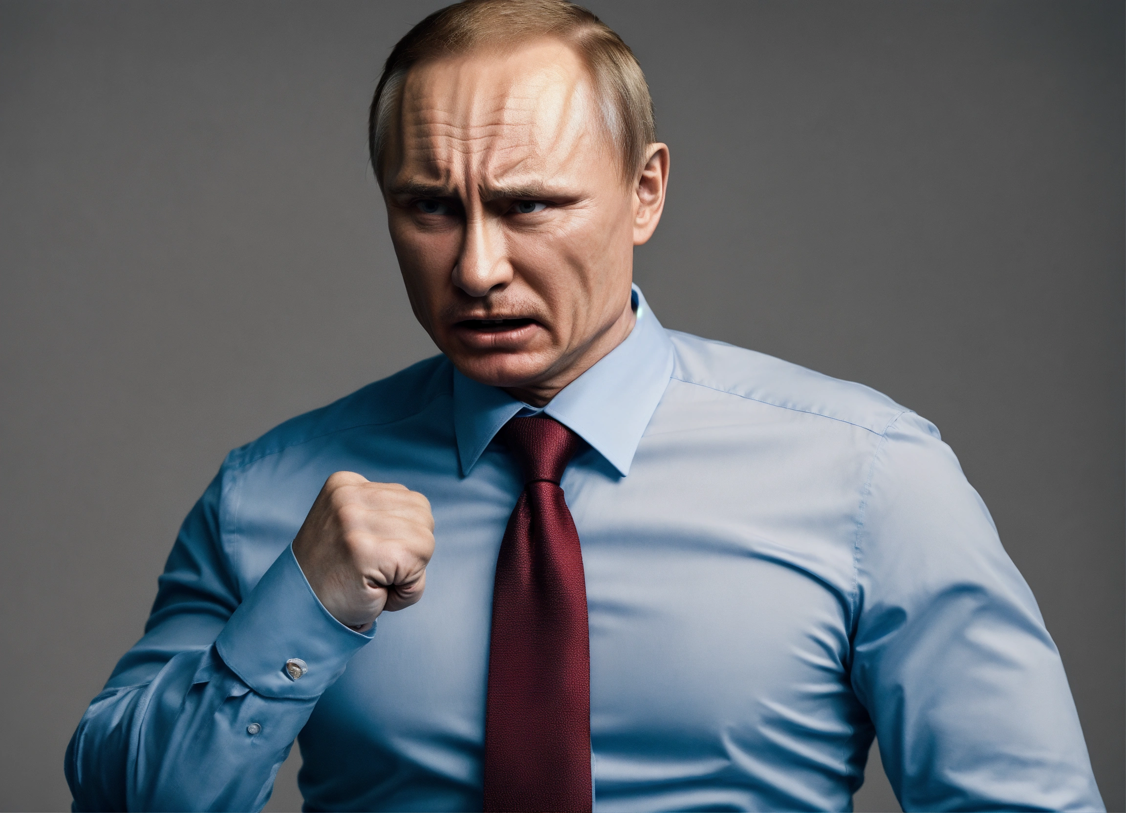 Lexica - Angry frustrated white male, putin, face pulled with anger ...