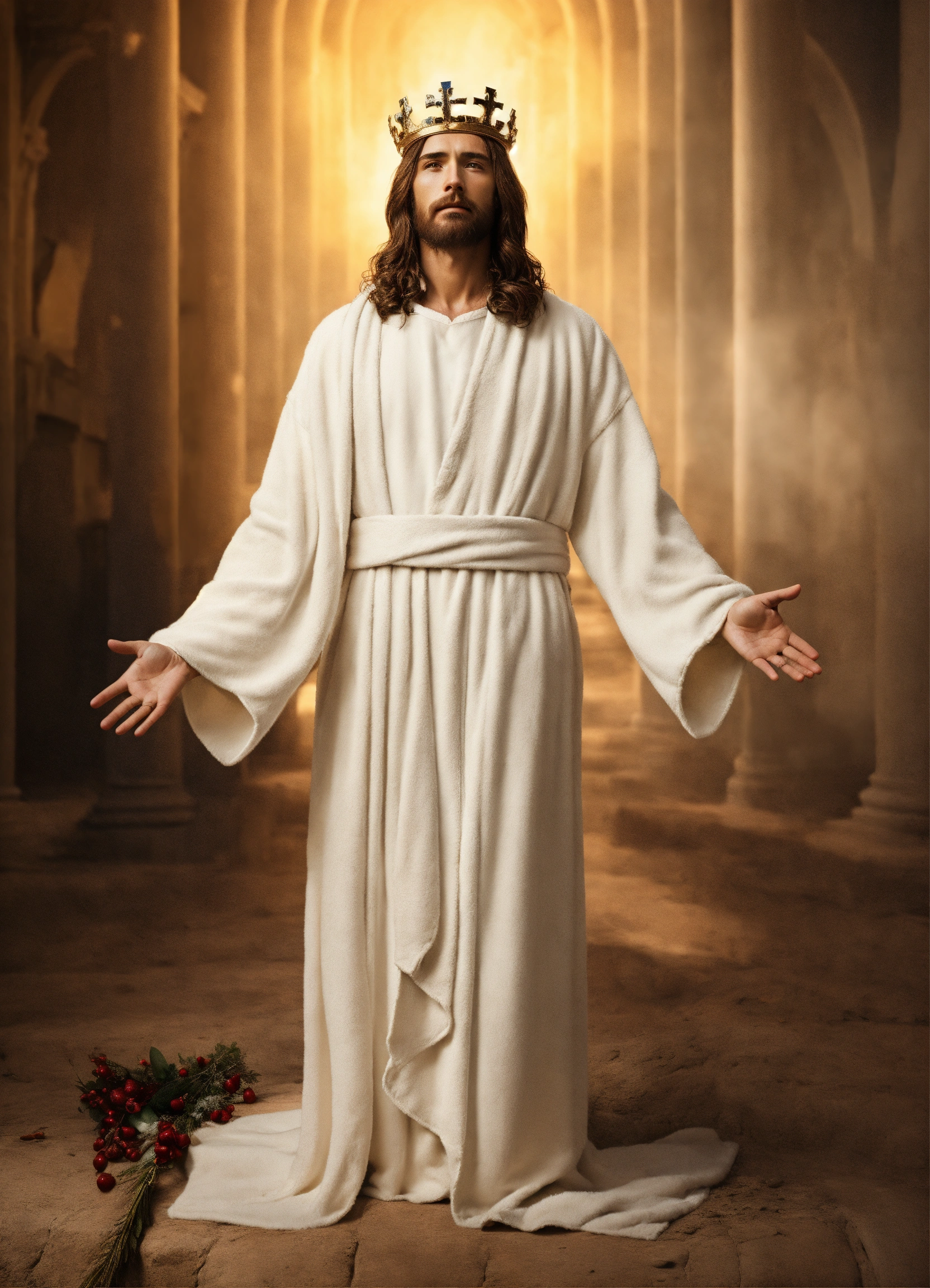 Lexica - Jesus Christ, realistic photography, dressed, people ...