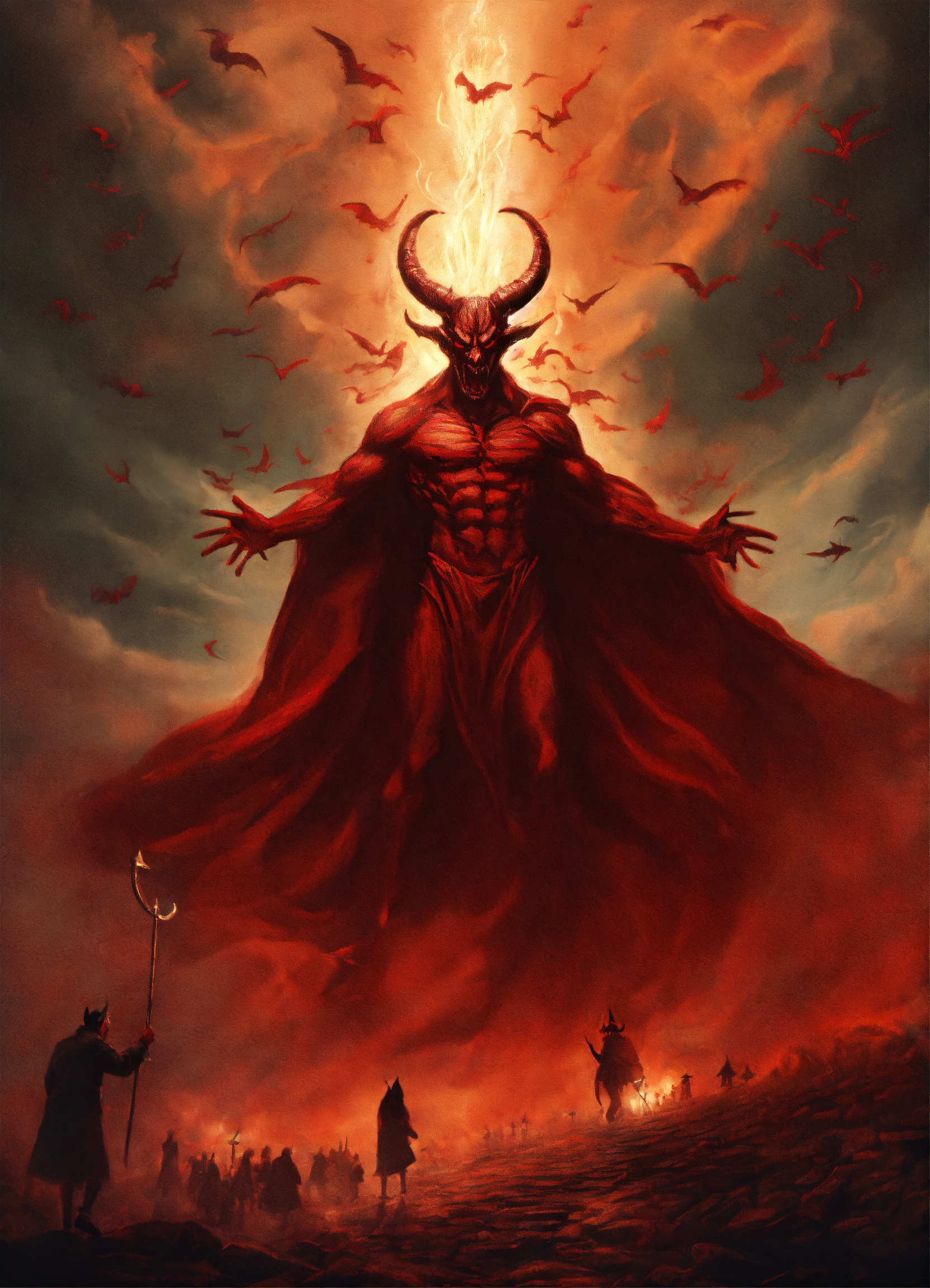 Lexica - Satan haunting people with his power. Haunting. Mass hysteria.