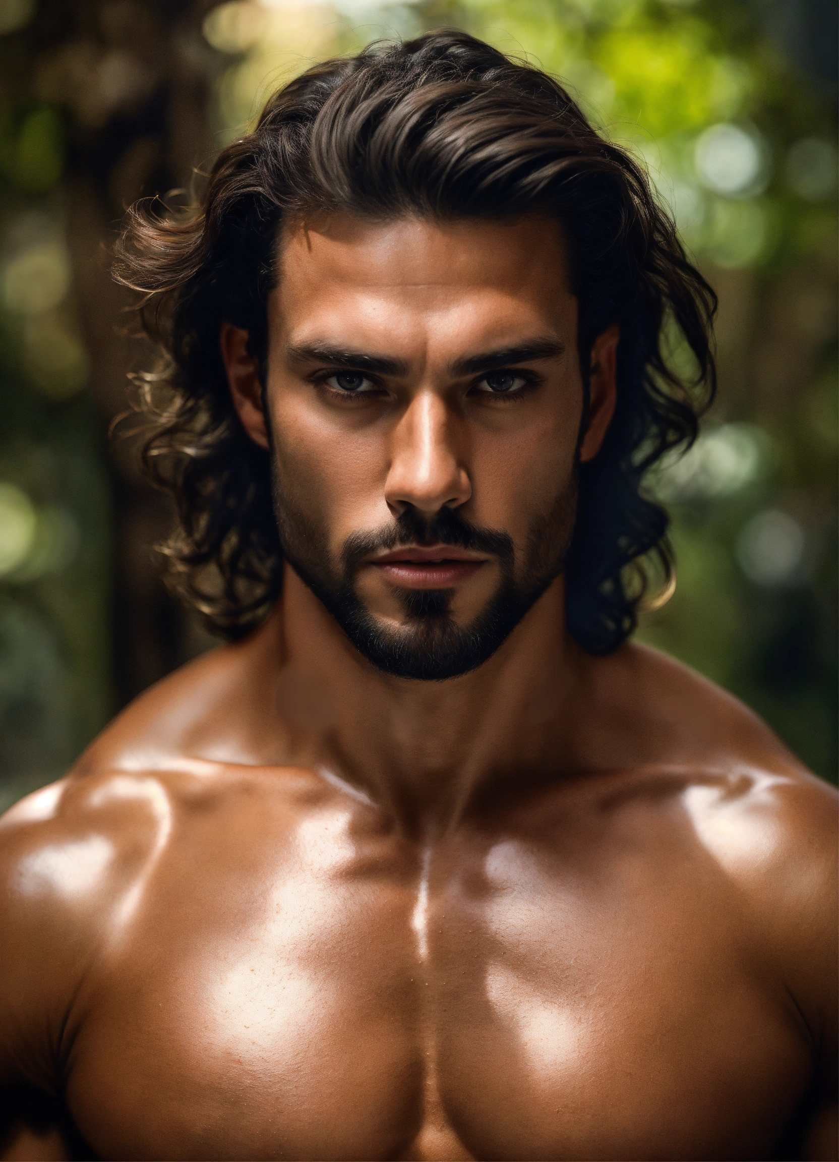 Lexica - Portrait of a stunningly beautiful male angel in soft light ...