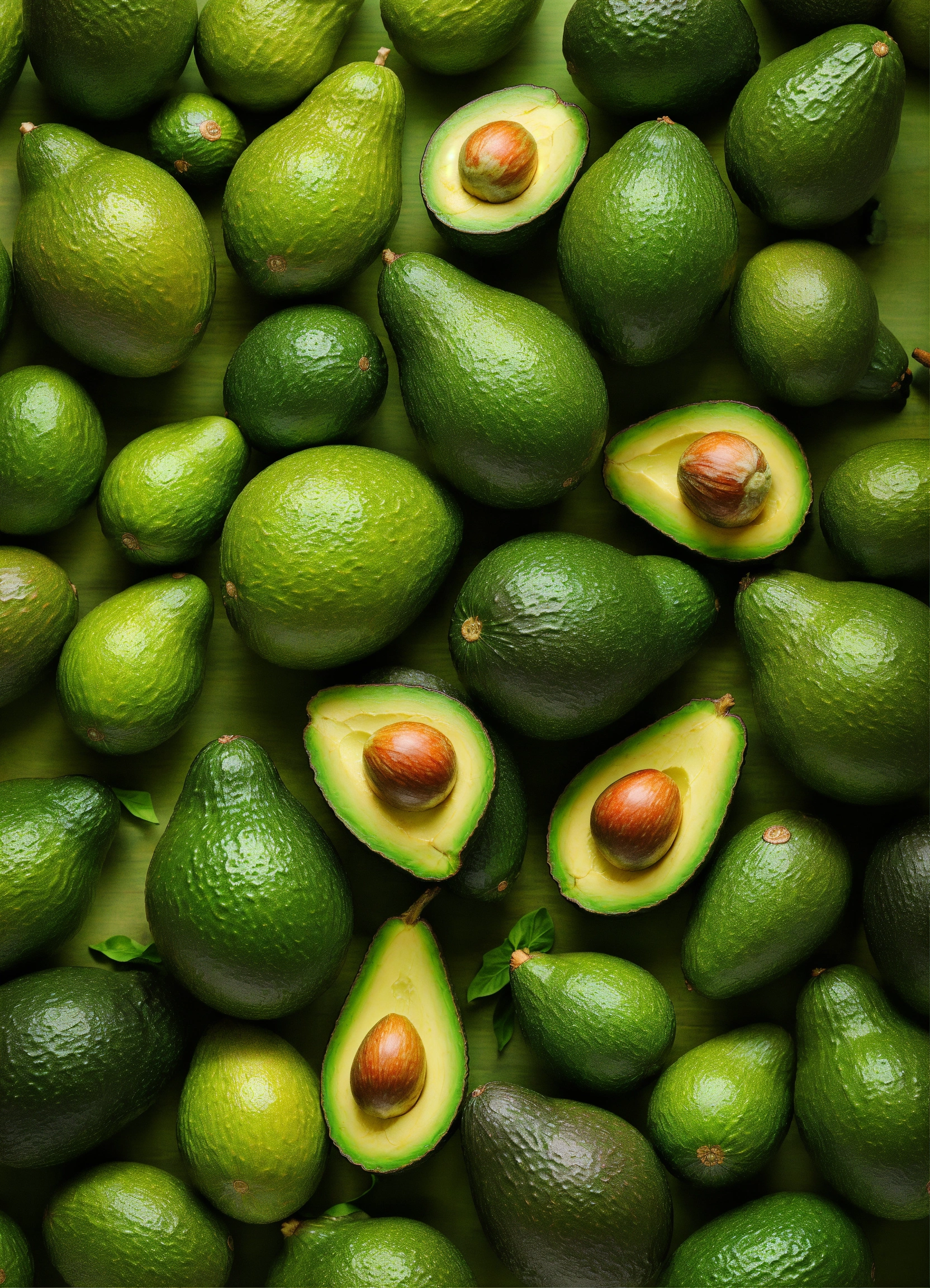 Lexica - The desired image should prominently feature multiple avocados ...