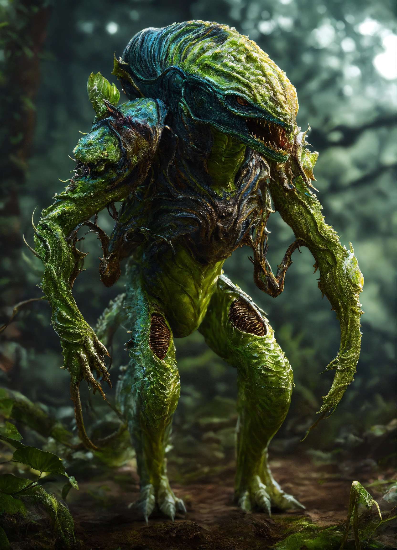 Lexica - Extremely creative Alien Plant species that is a reptillian ...