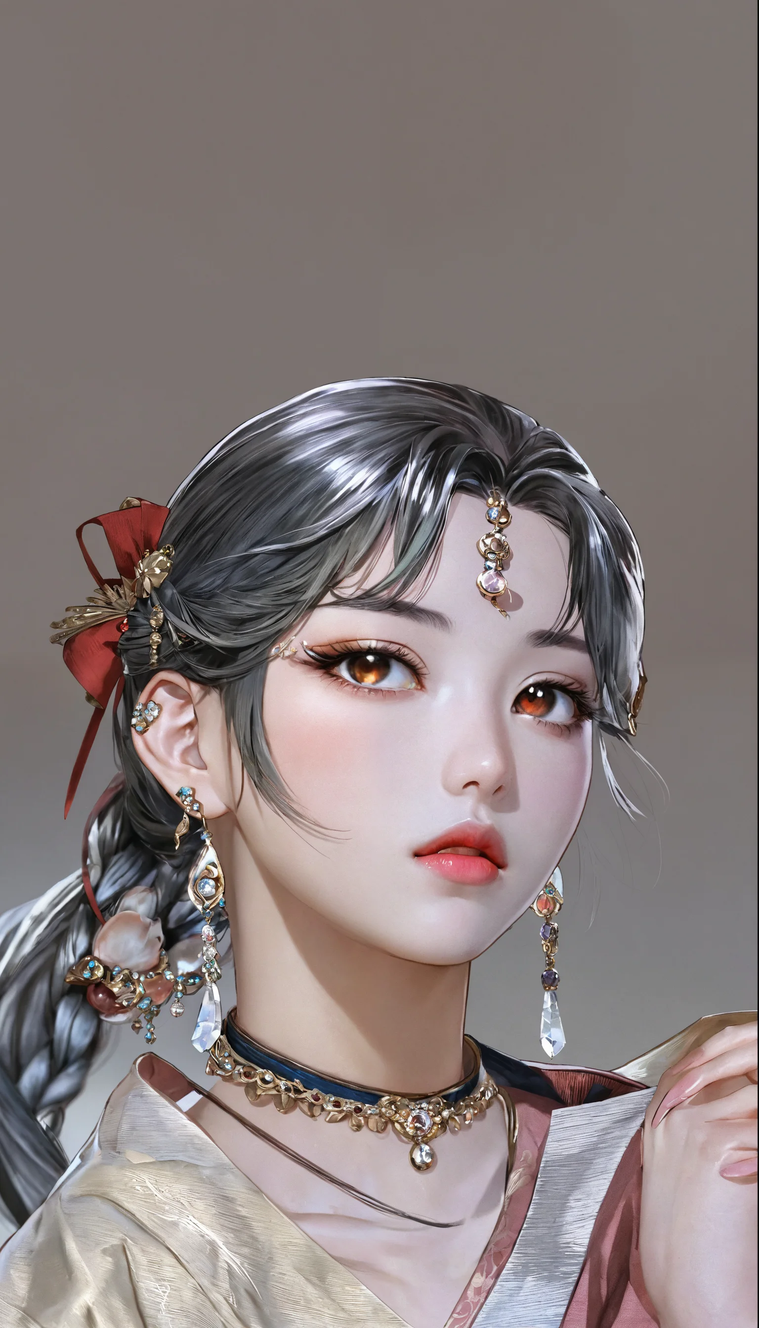 Lexica - Woman beauty , manhwa style, a lot of details, good detailing ...