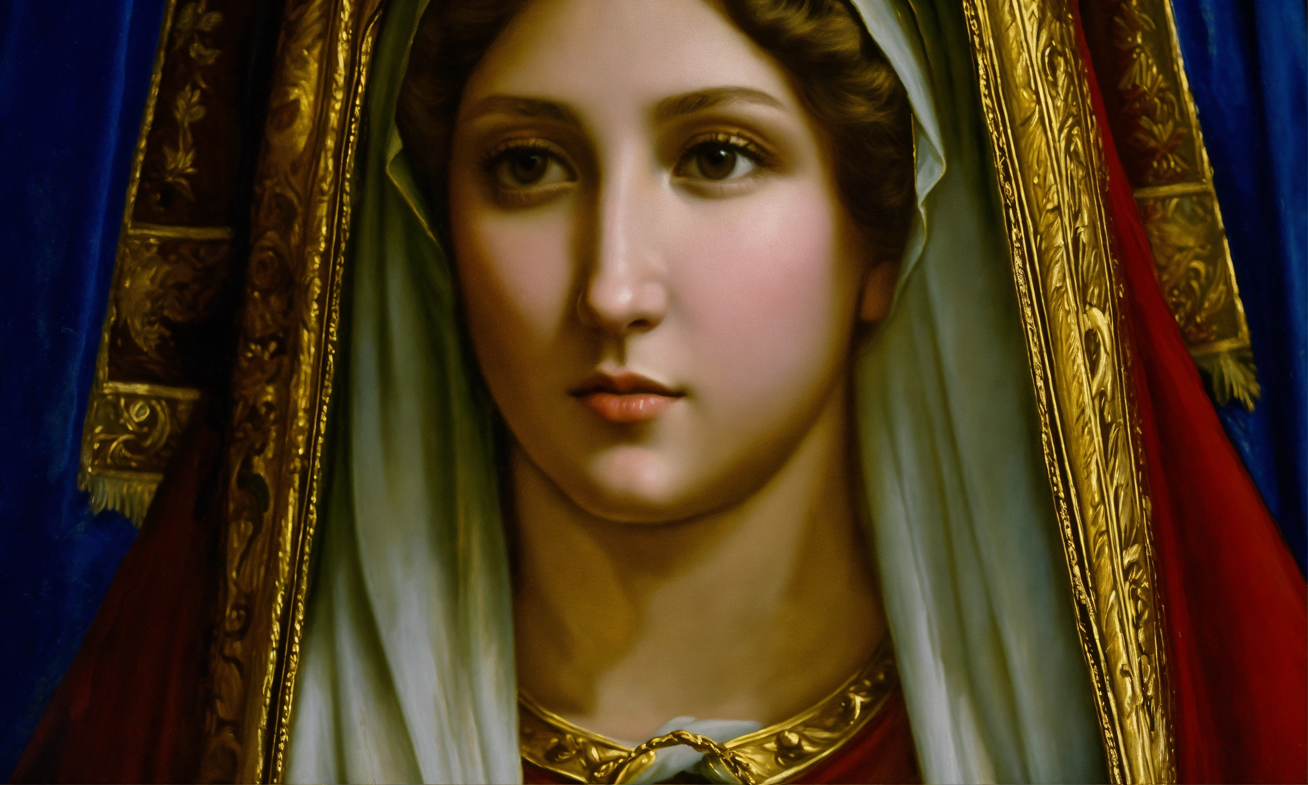Lexica - Renaissance oil painting of the virgin mary