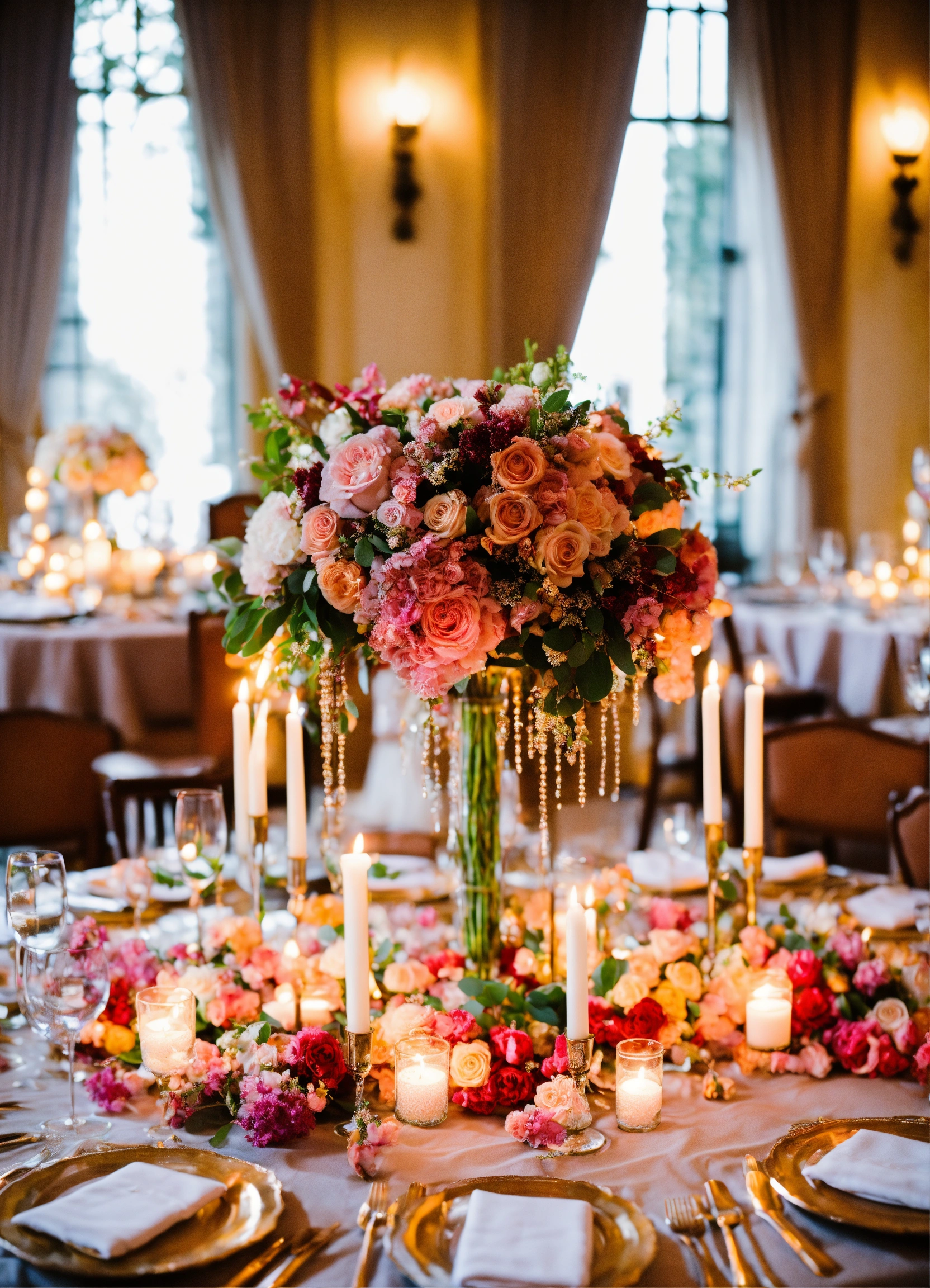 Lexica - A beautiful and elegant Romantic wedding table decor