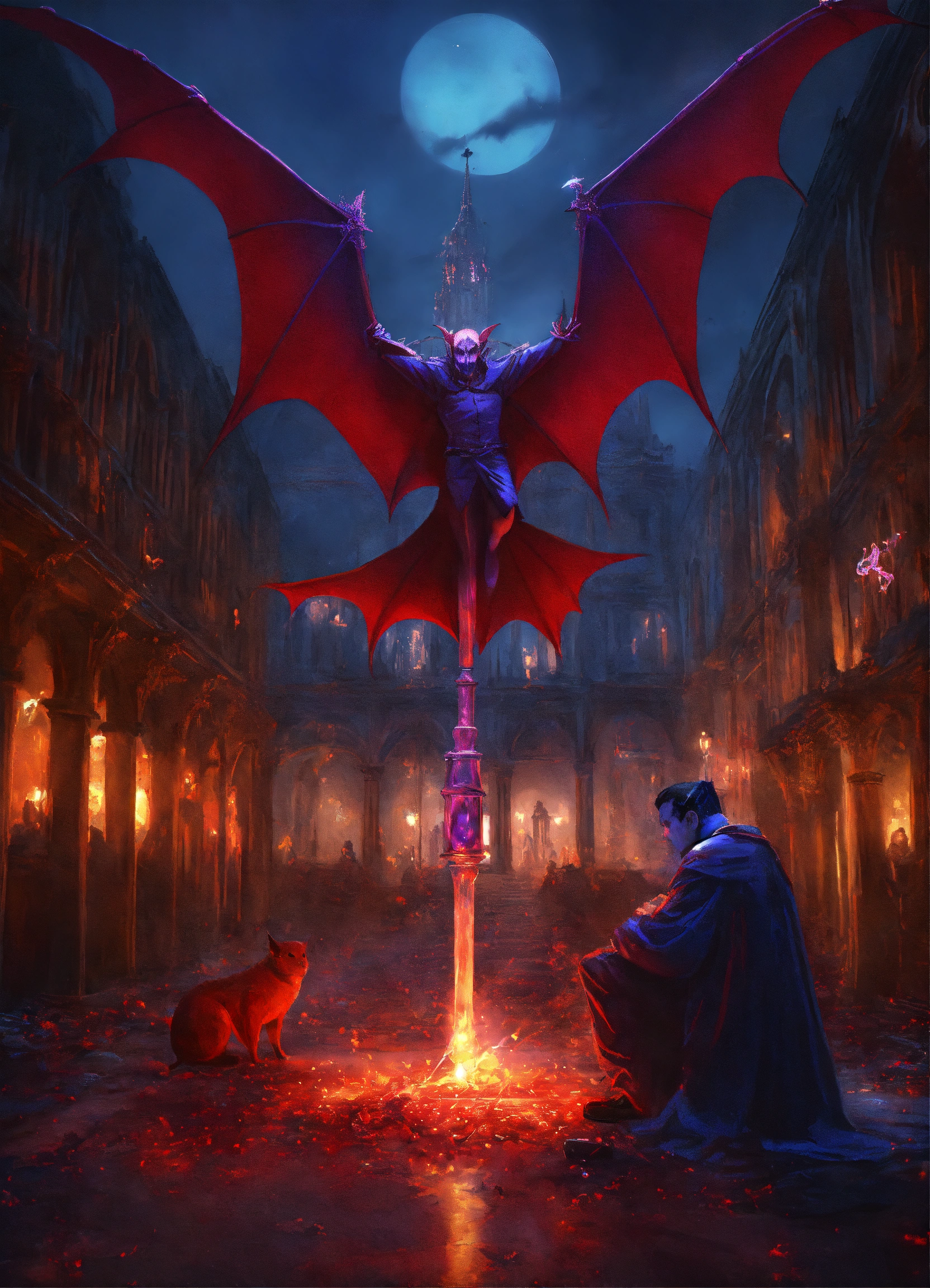 Lexica - ALL glassblowing superrealism style urban vampire STYLE JUDGE ...