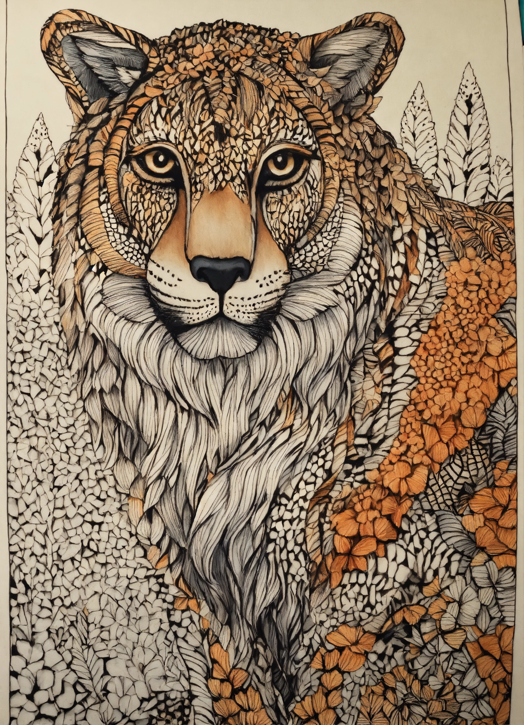 Lexica - Zentangle, wild animal