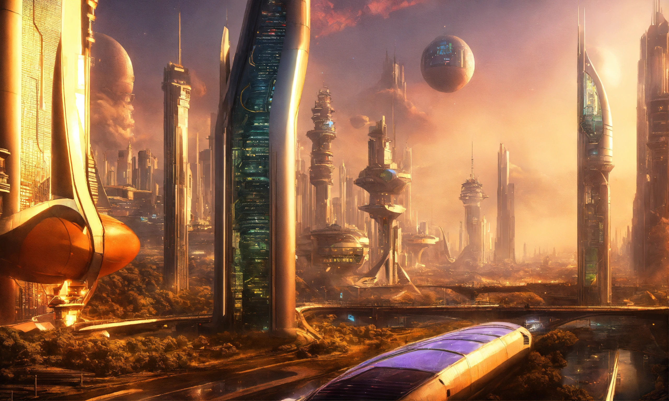 Lexica - A utopian futuristic city