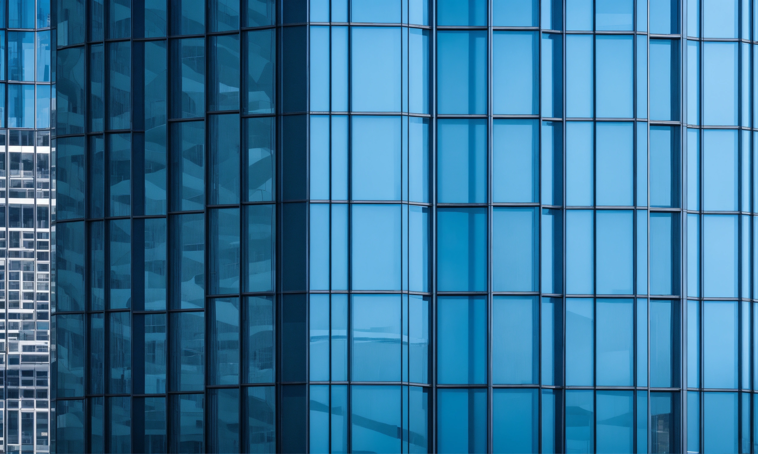 Lexica - Geometric patterns, 2010s, monochrome blue, architectural lens ...