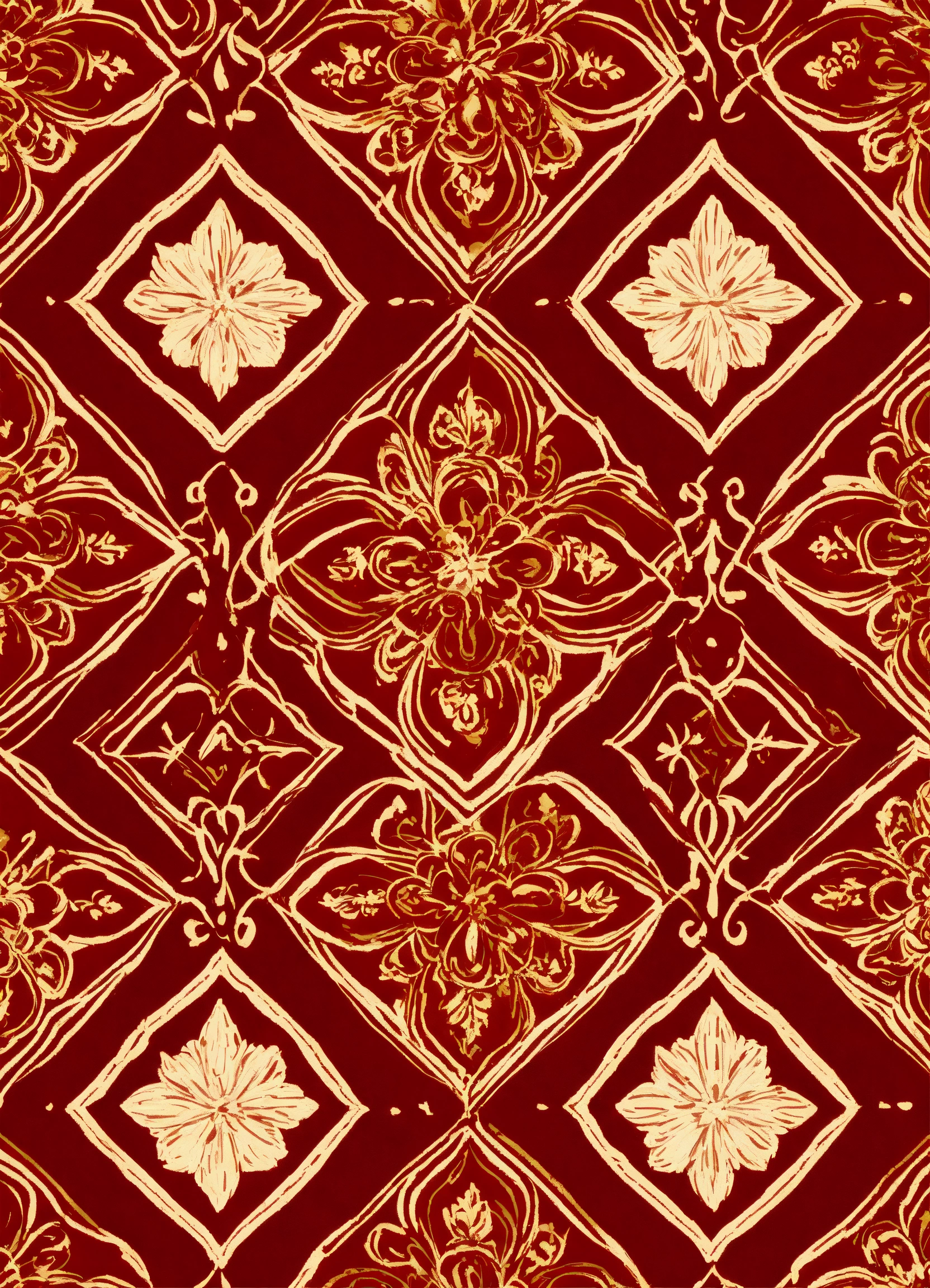 Lexica - Beautiful abstract pattern for gift wrapping paper in burgundy ...