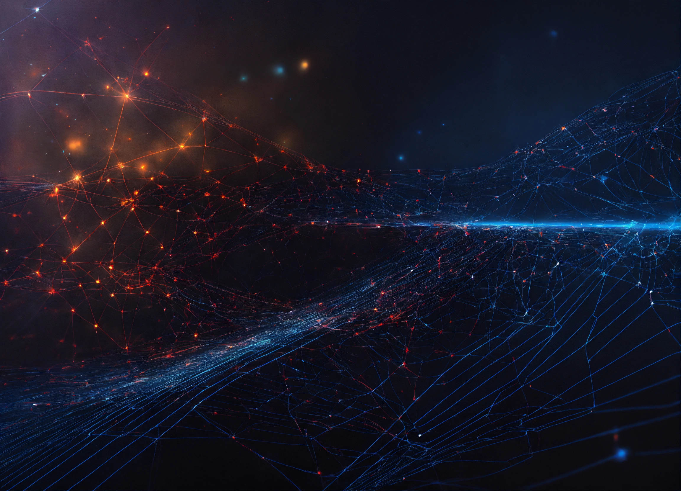 Lexica - Light background for neural network presentation