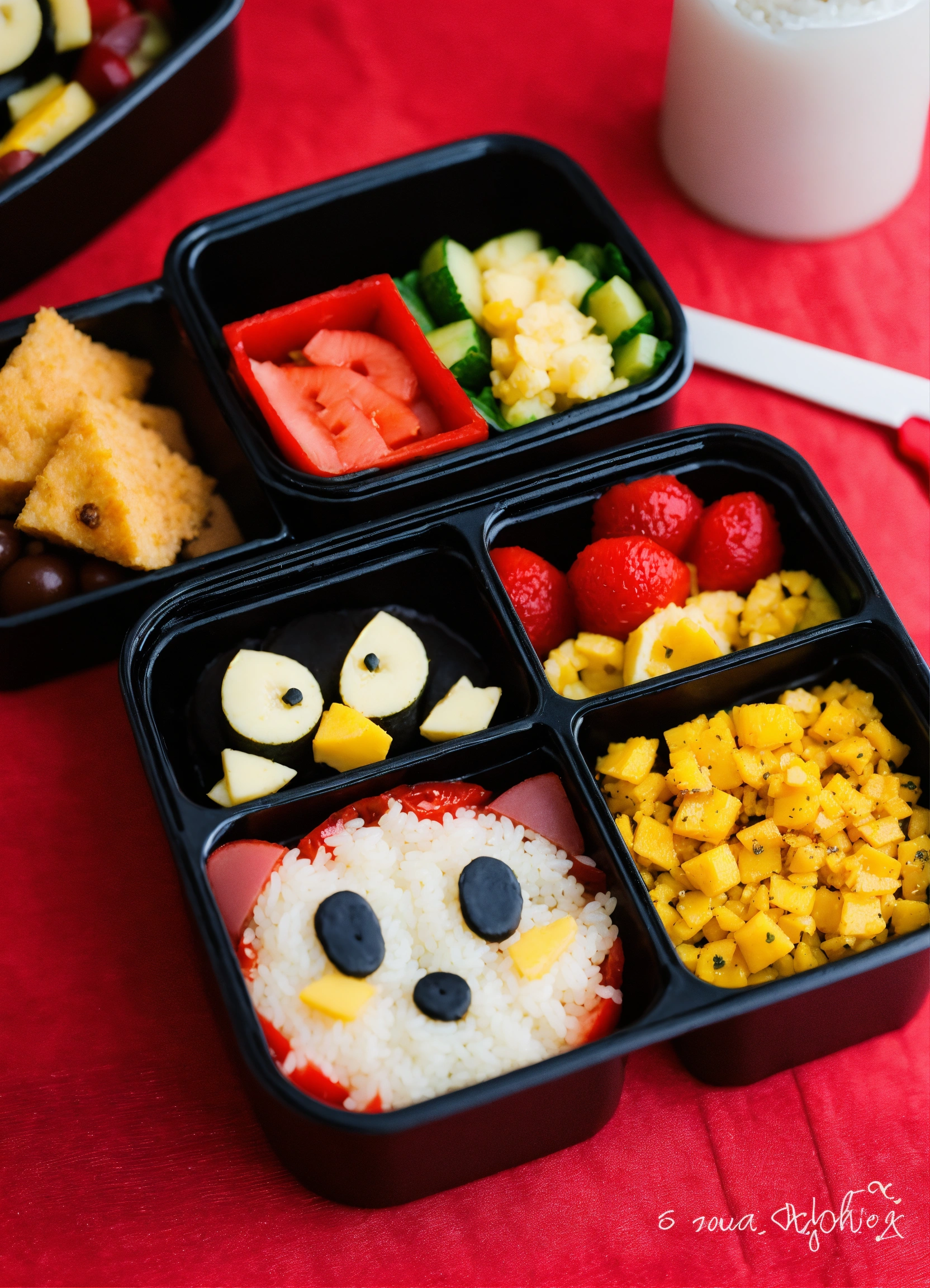 Lexica - Shadow the Hedgehog inspired bento box