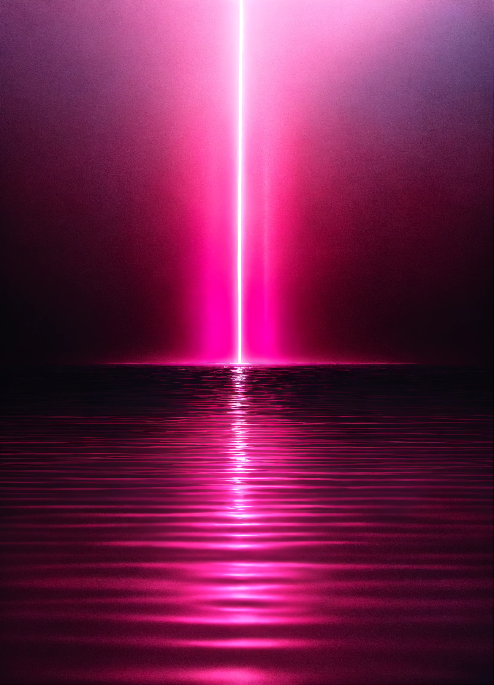 Lexica - Hyper realistic opaque pink metallic rays of light reflecting ...