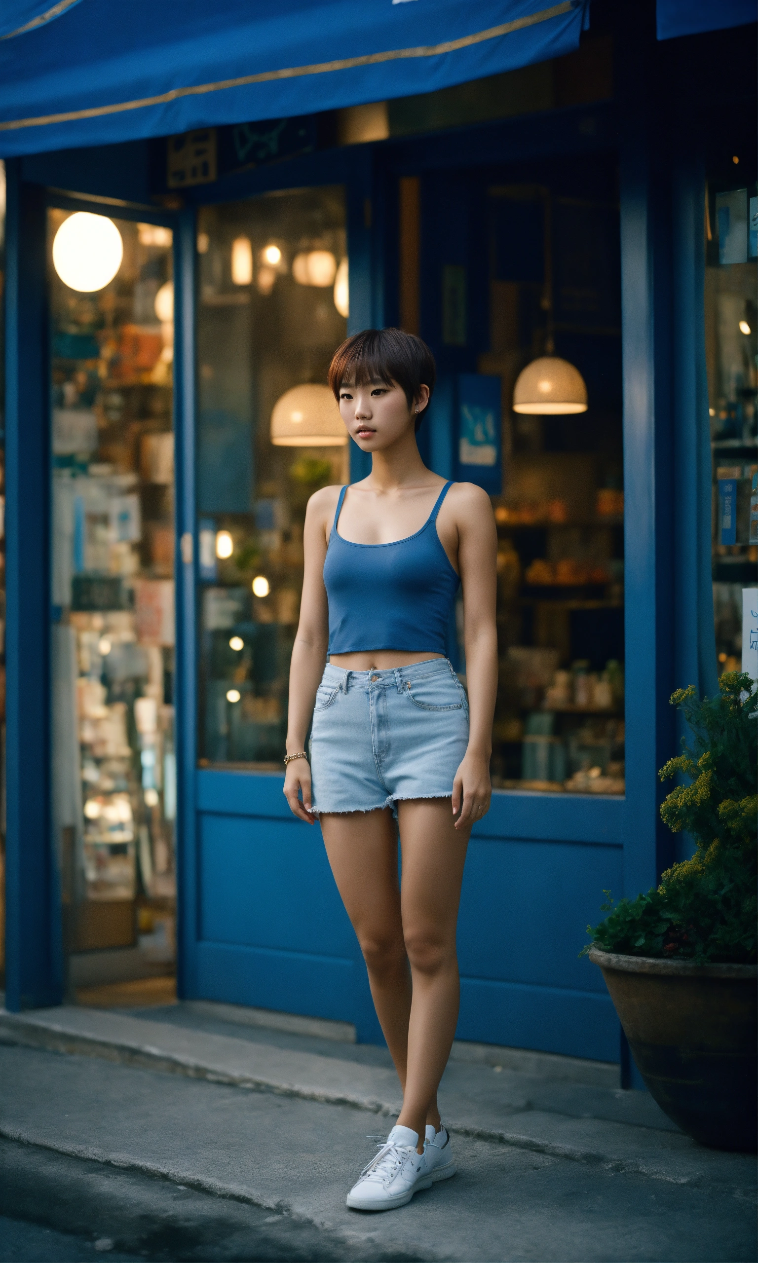 Lexica - 8k full body shot portrait of an extremely attractive and cute ...