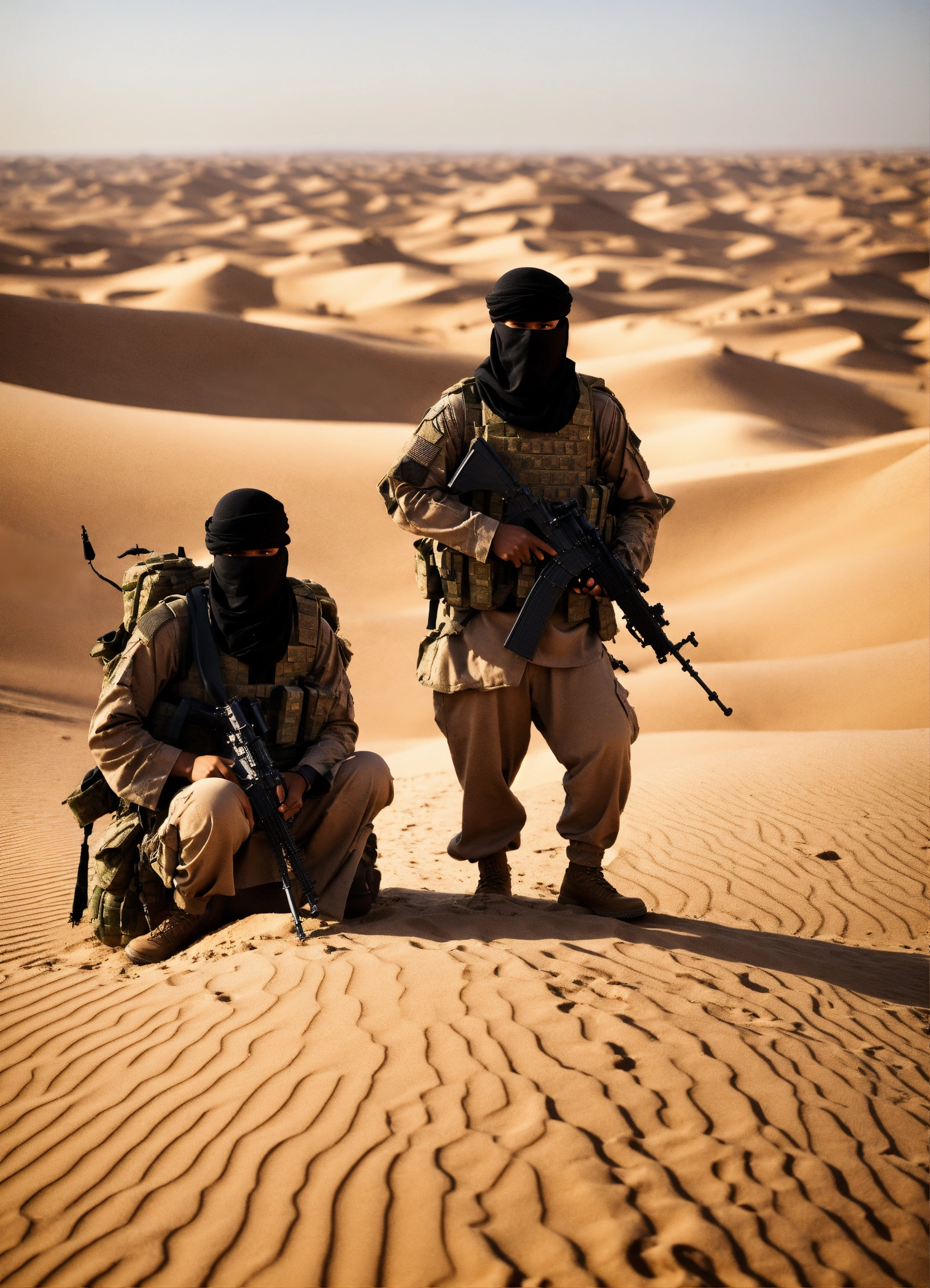 Lexica - Islamic soliders war in desert