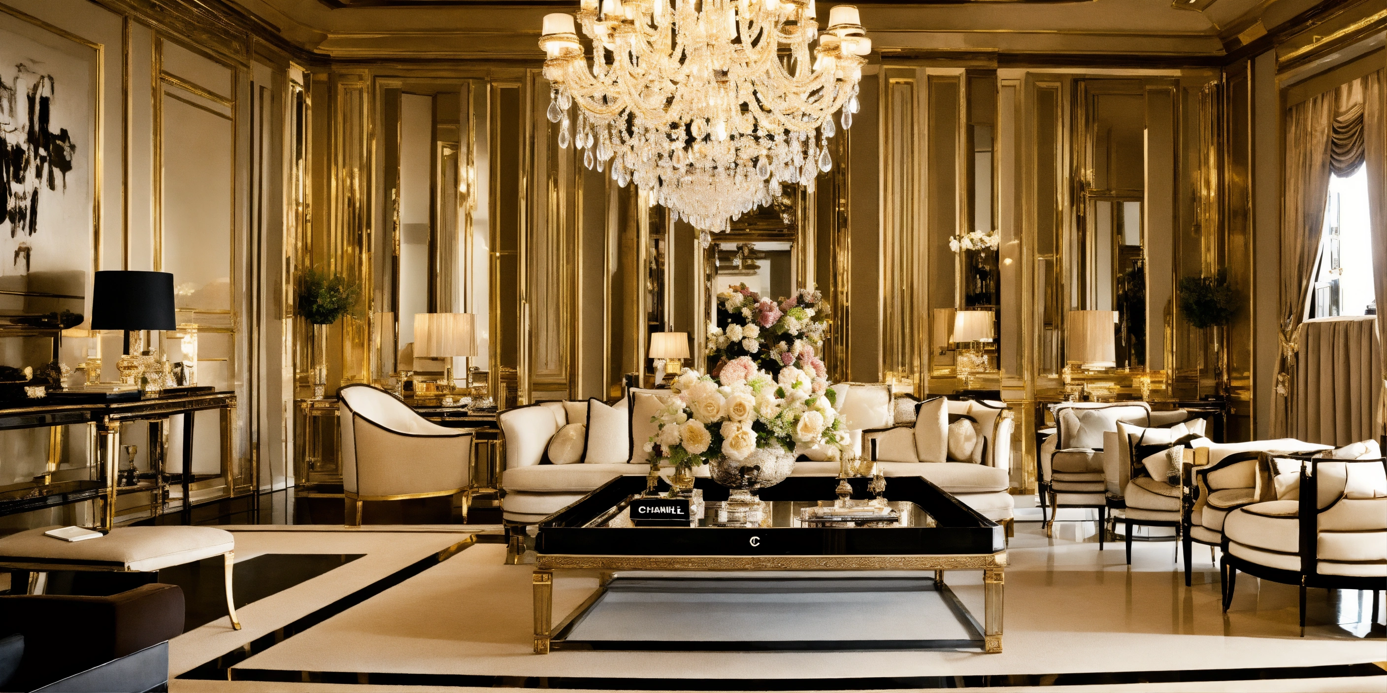 Lexica - Chanel inspired interior design
