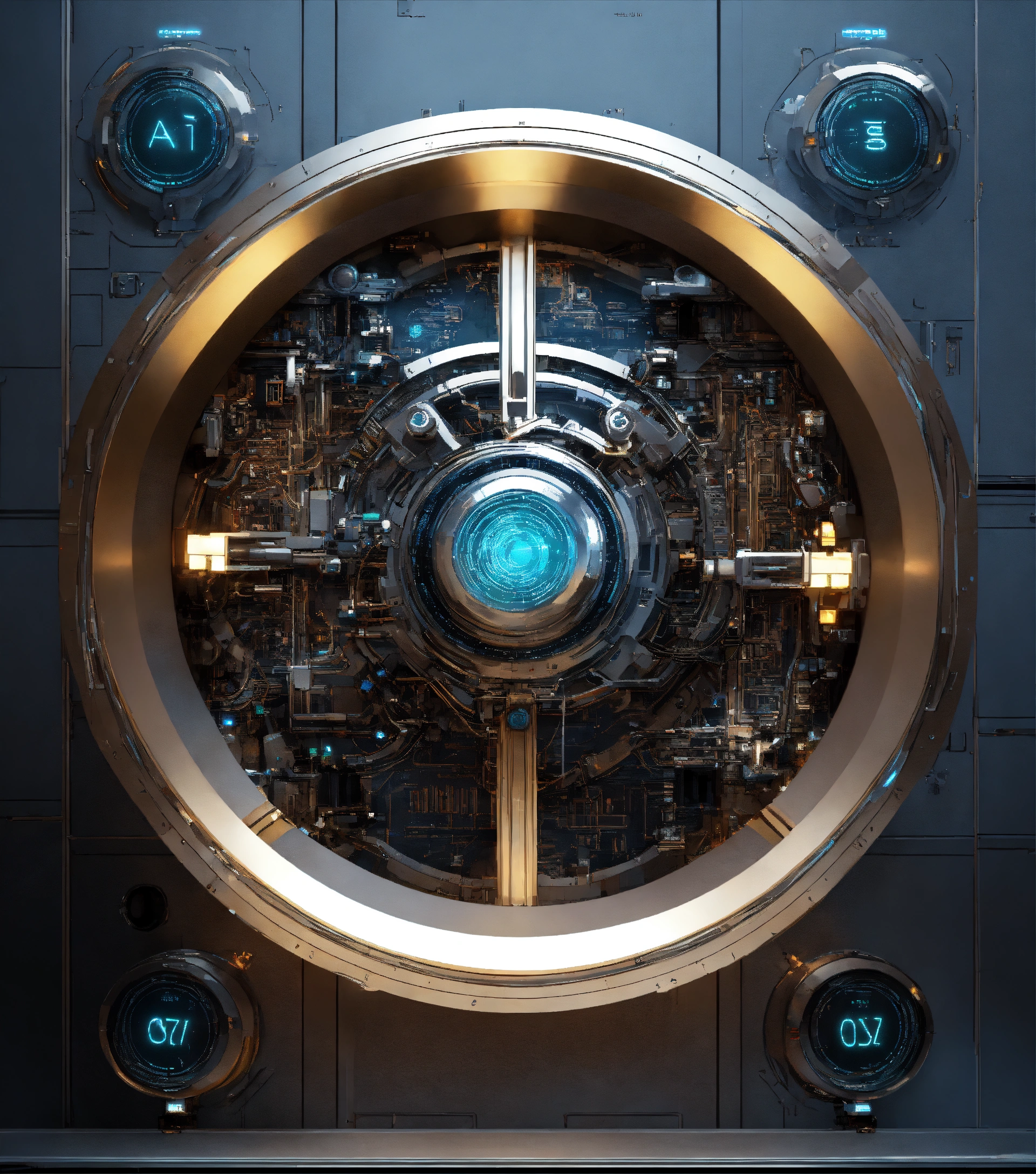 Lexica - Futuristic style automatic artificial intelligence {prompt ...