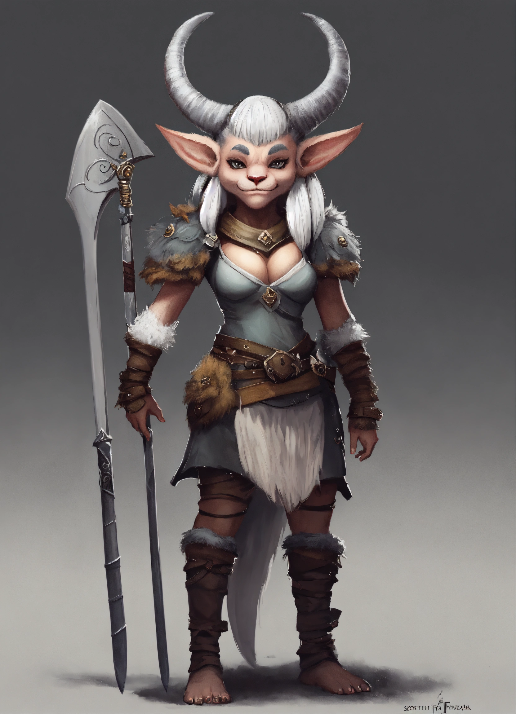 Lexica - Digital painting, illustration, creature concept art, a kind ...