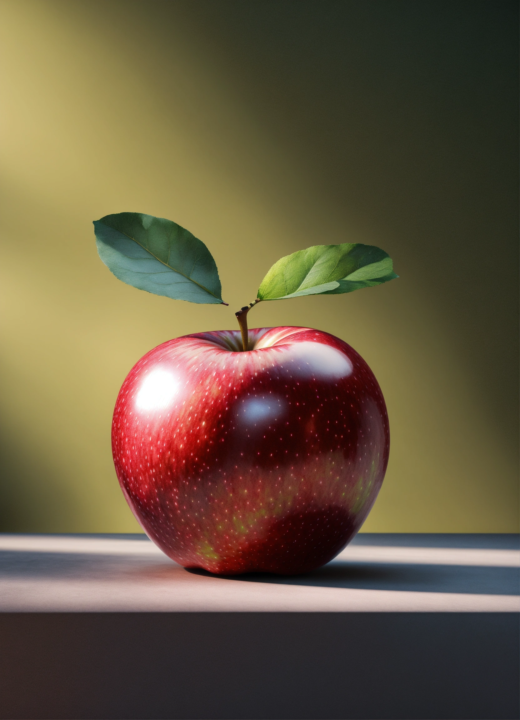 Lexica - An apple, front view, studio photo, hyper realistic, fashion ...