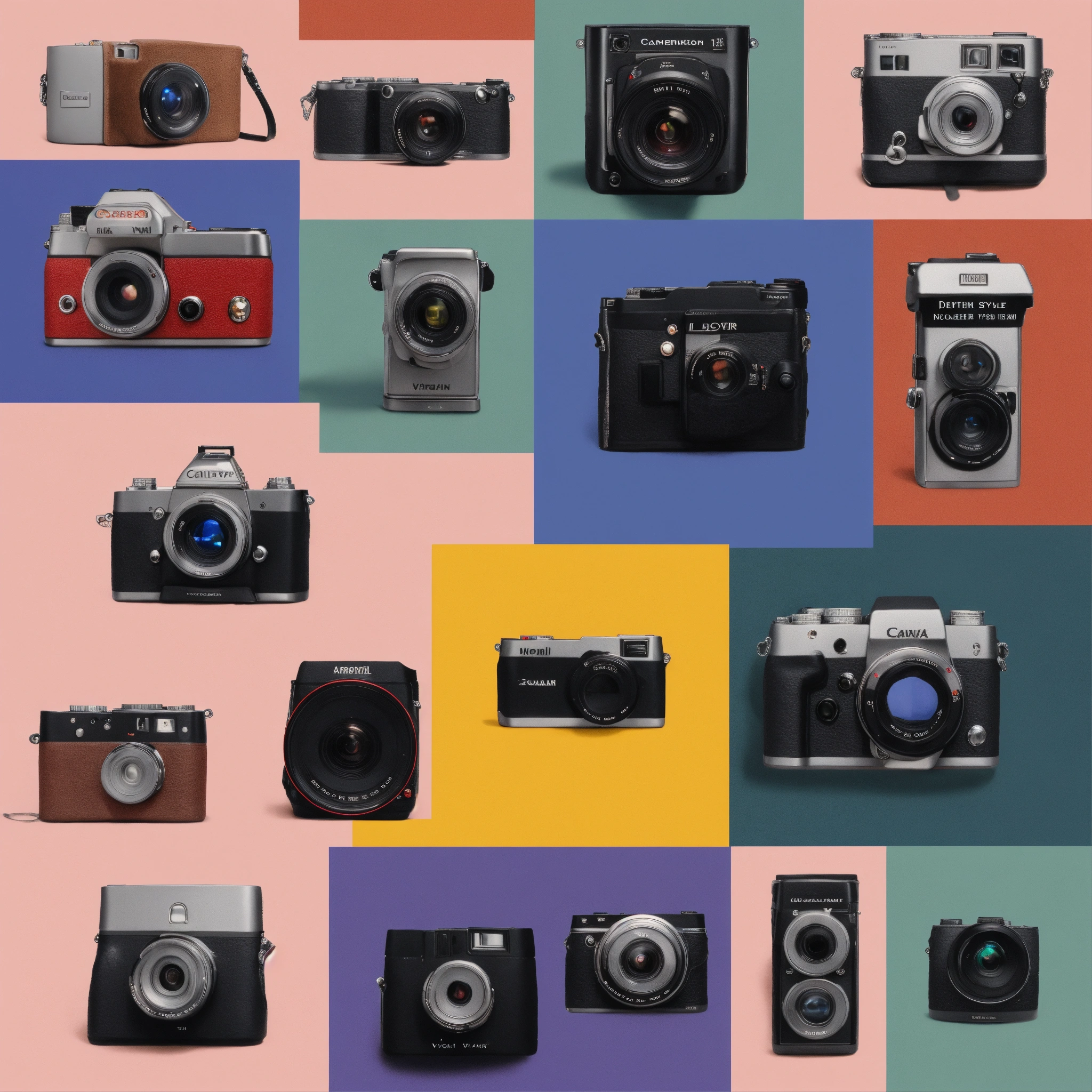 Lexica - Different camera's in different styles all connecting to ...