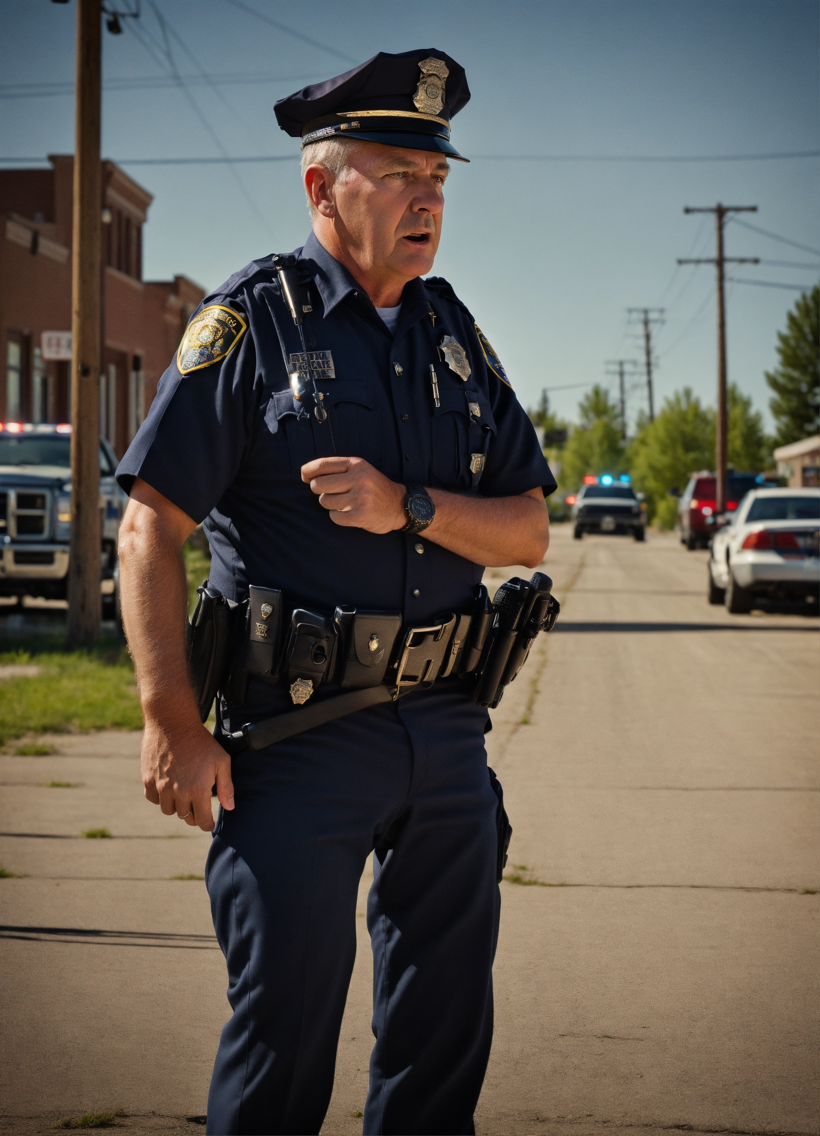 Lexica - Scared RANDOM unique expressive old SMALL-TOWN COP REALISTIC ...
