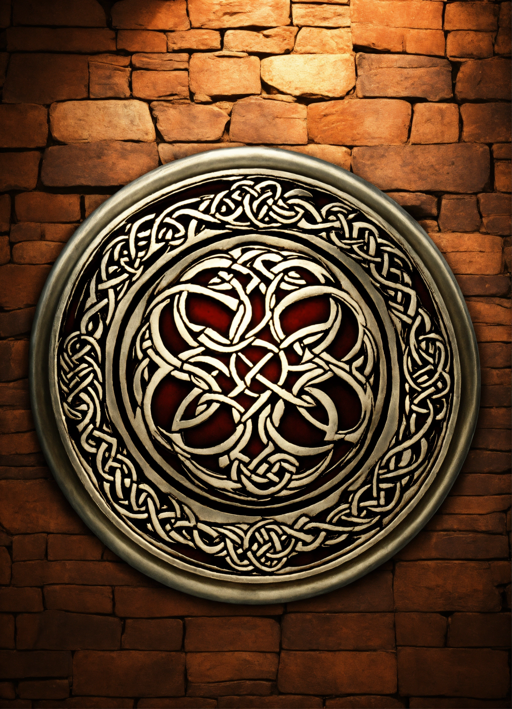 Lexica - Celtic crest metal sheild