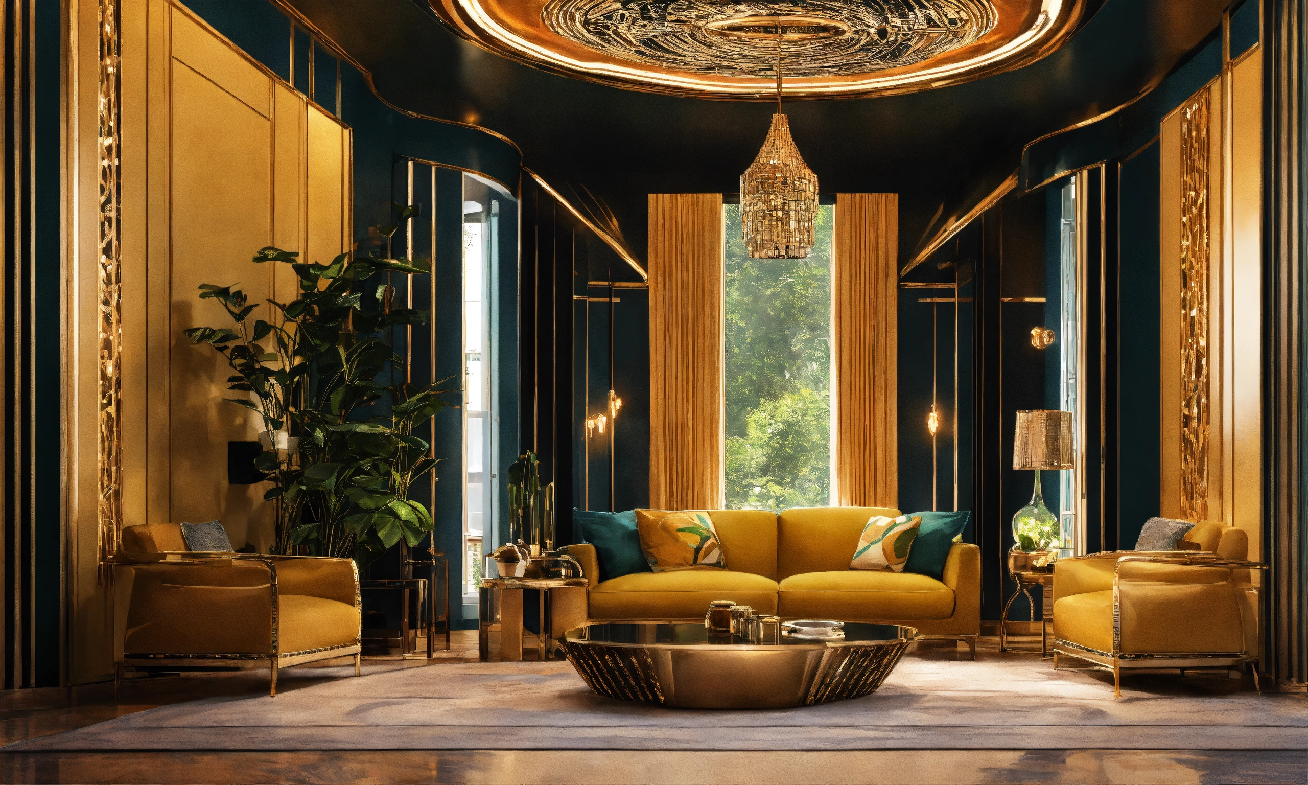 Lexica - Interior design Art Deco