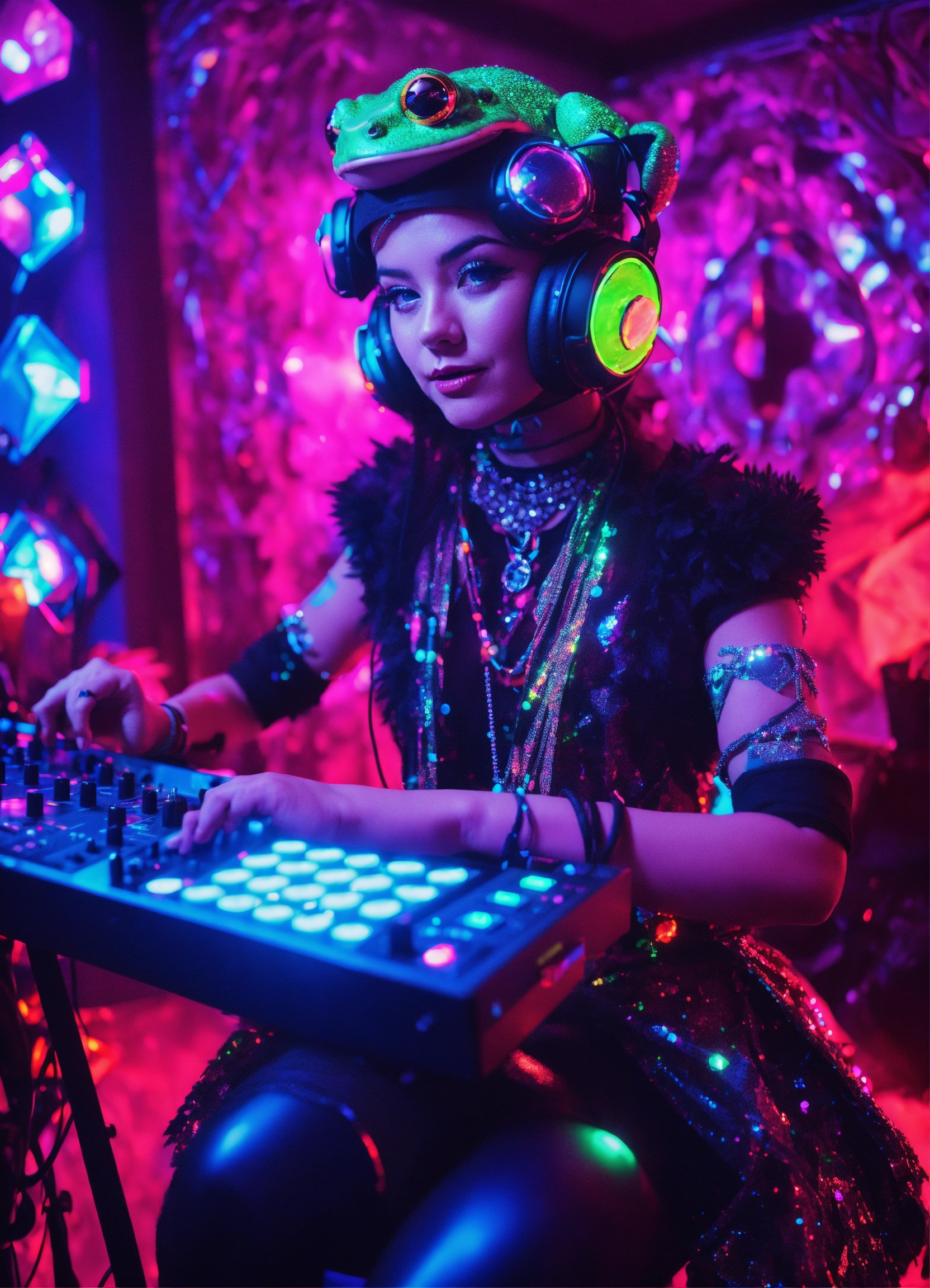 Lexica - A techno Festival Rave Diamond psytrance DJ Diamond TOAD in ...