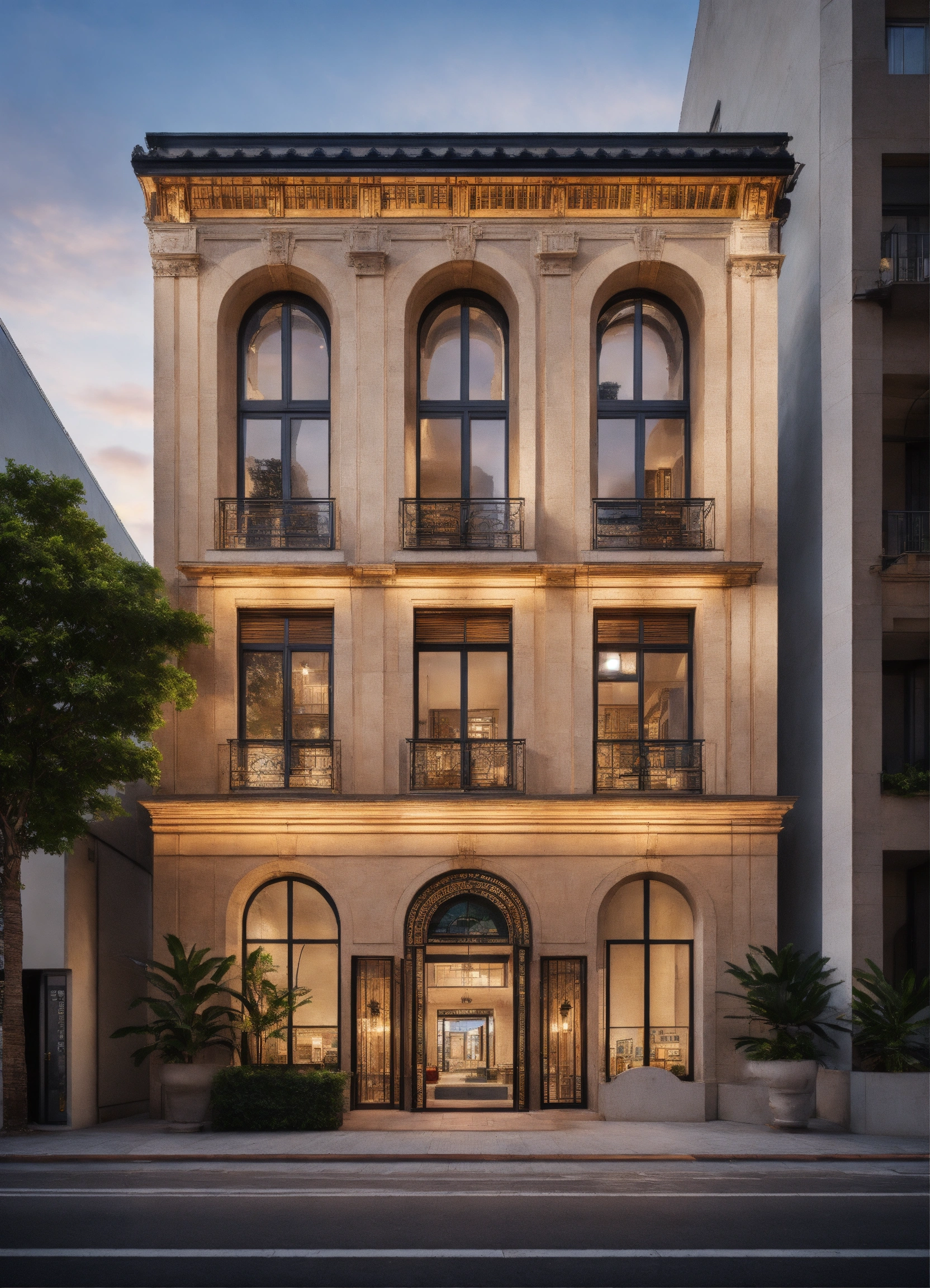 Lexica - Drawing inspiration from art deco style, this three-level ...