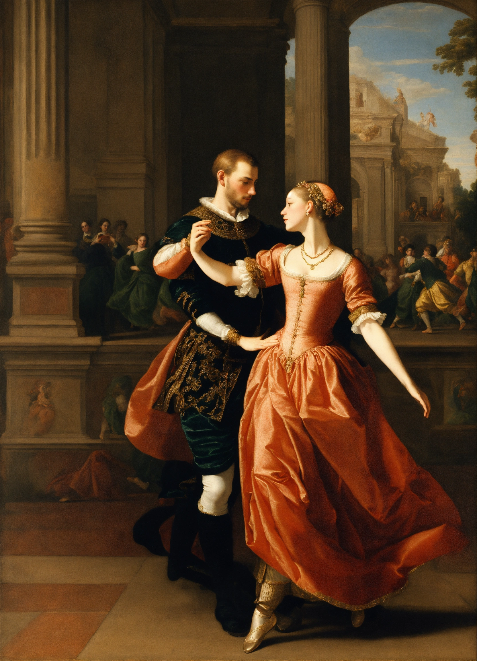Lexica - Dance of Renaissance with dancers