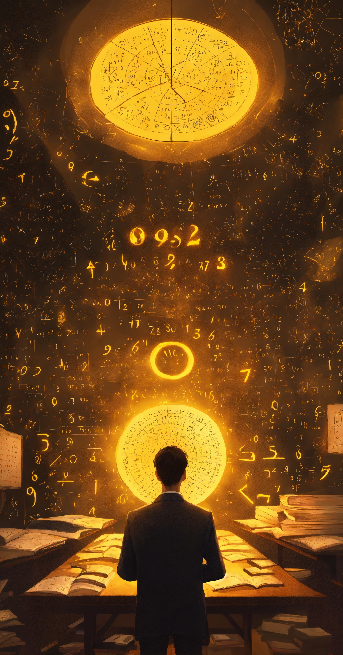Lexica - Numbers, mathematic symbols, groomy, dark, mystic, realistic ...