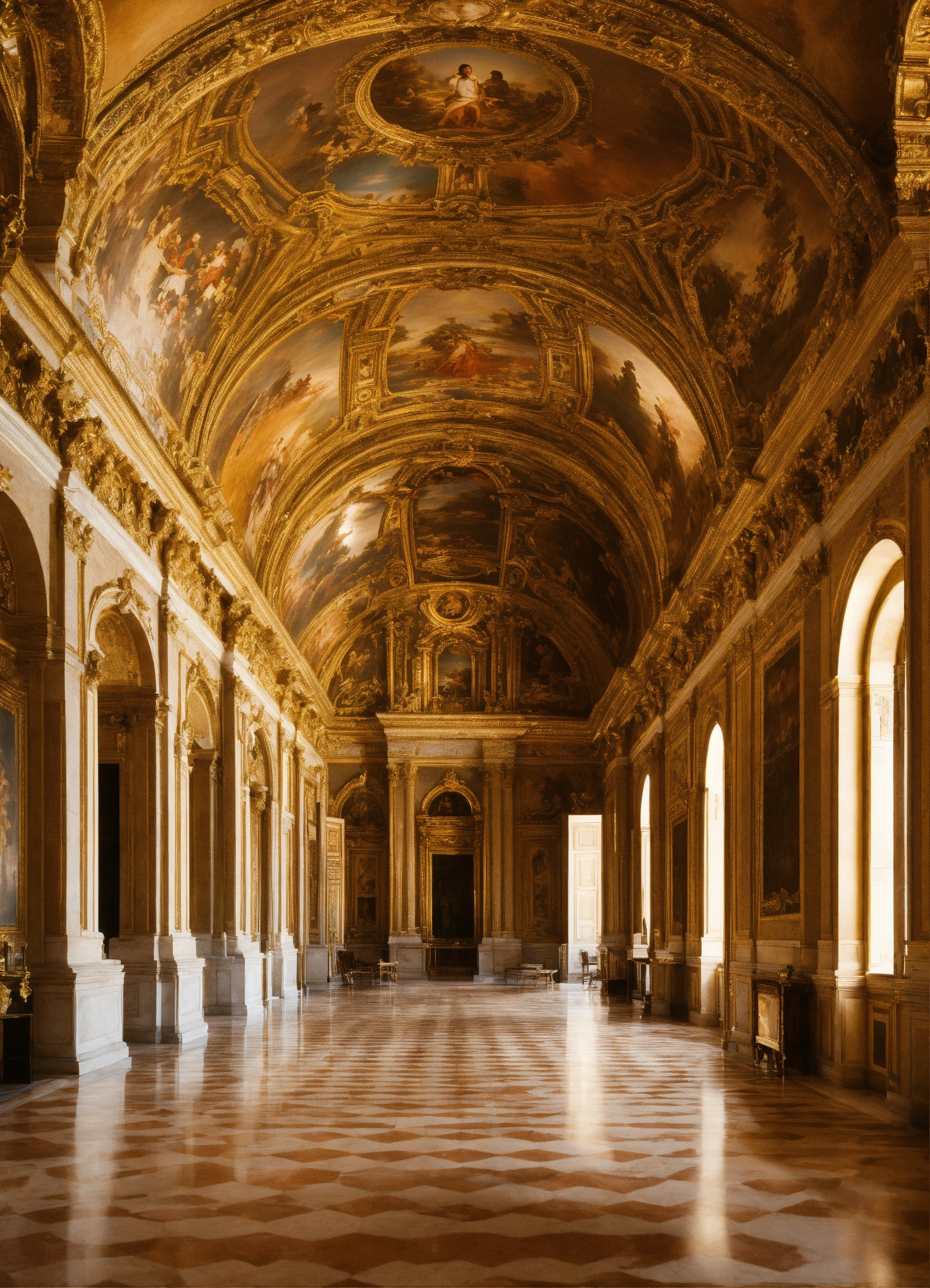 Lexica - A large italian beautiful royal palace with a dome