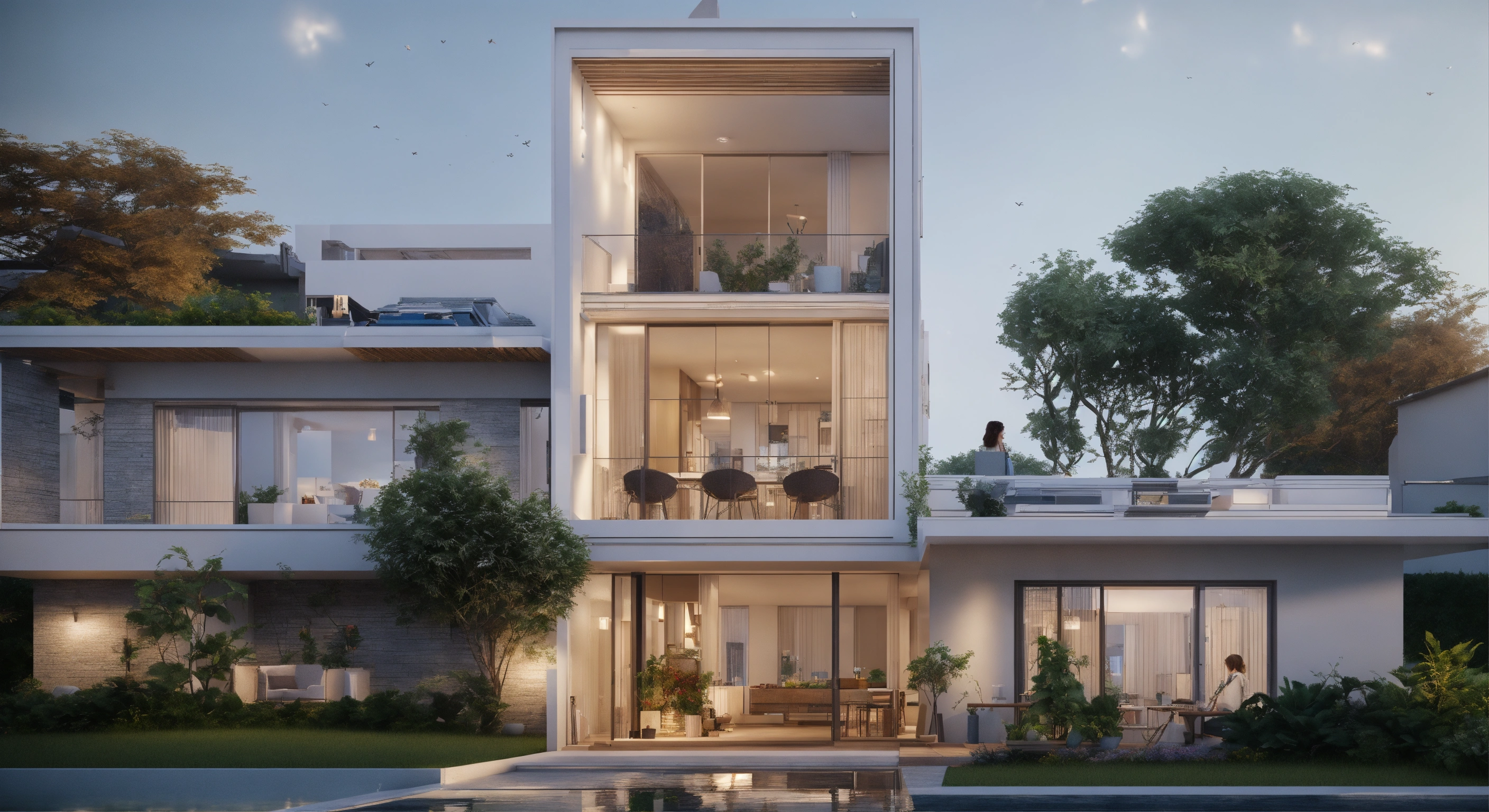 Lexica - Classic house, minimalist house design and clean look ...