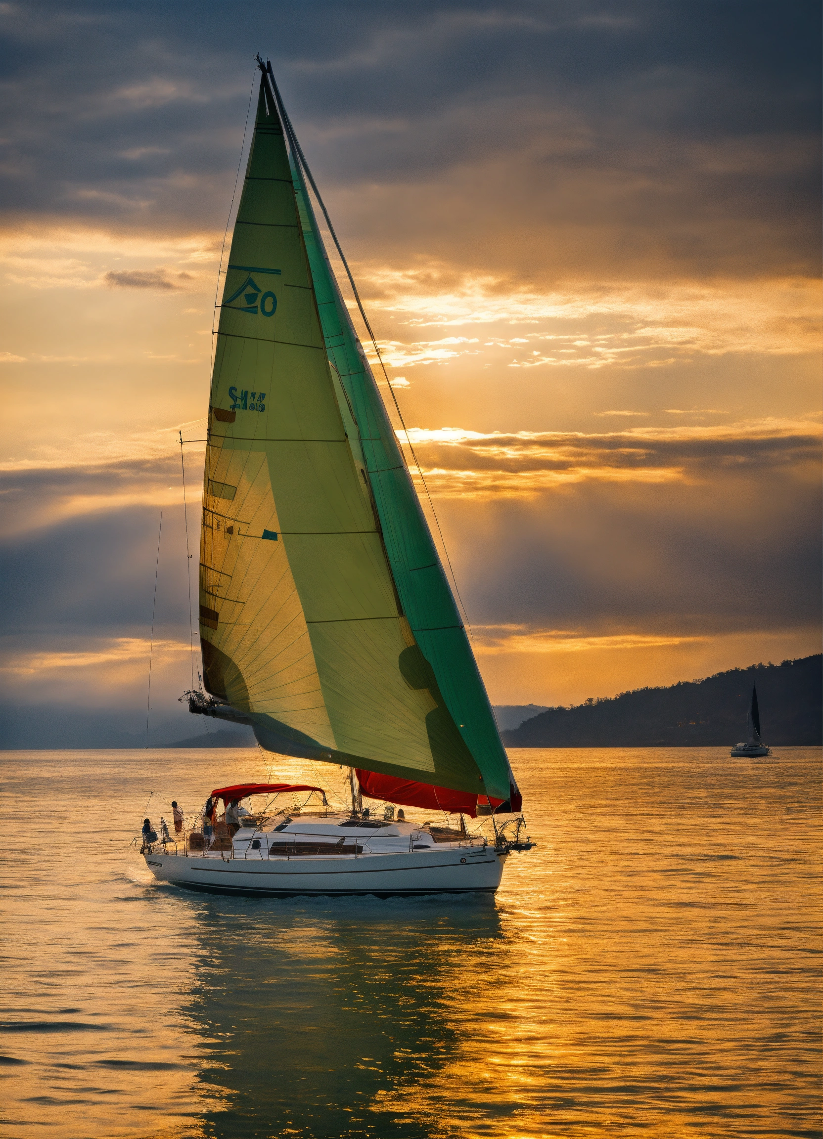 Lexica - Sail boat floating in the air