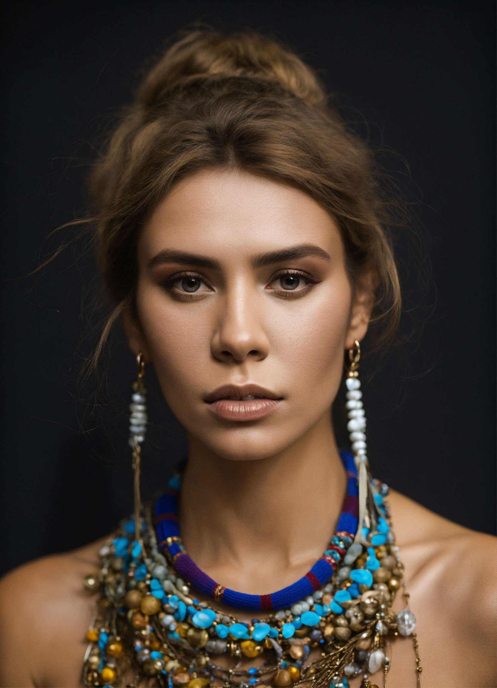 Lexica - Neanderthal woman graduated from fashion school