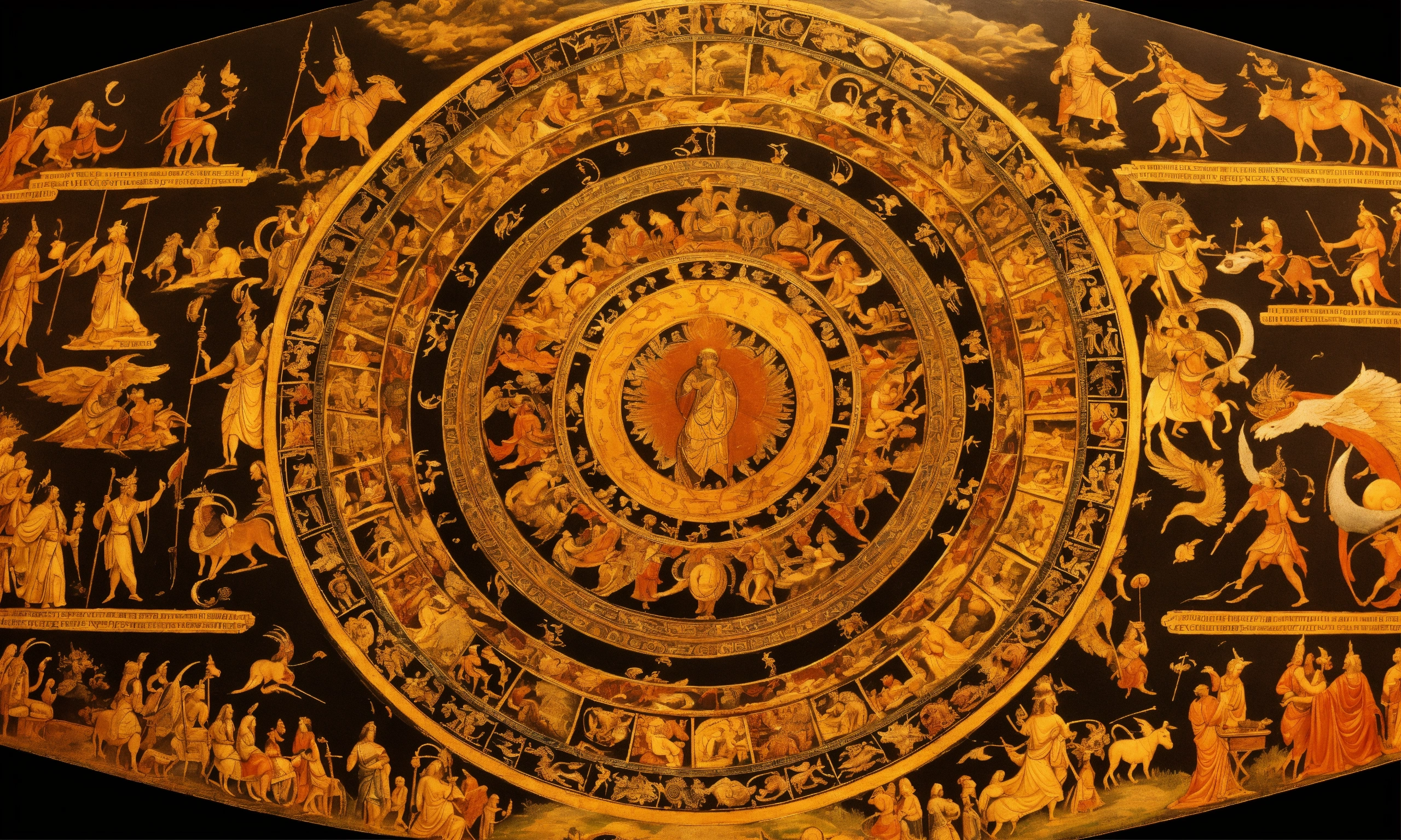 Lexica - In the middle area, gods from different mythologies should be ...