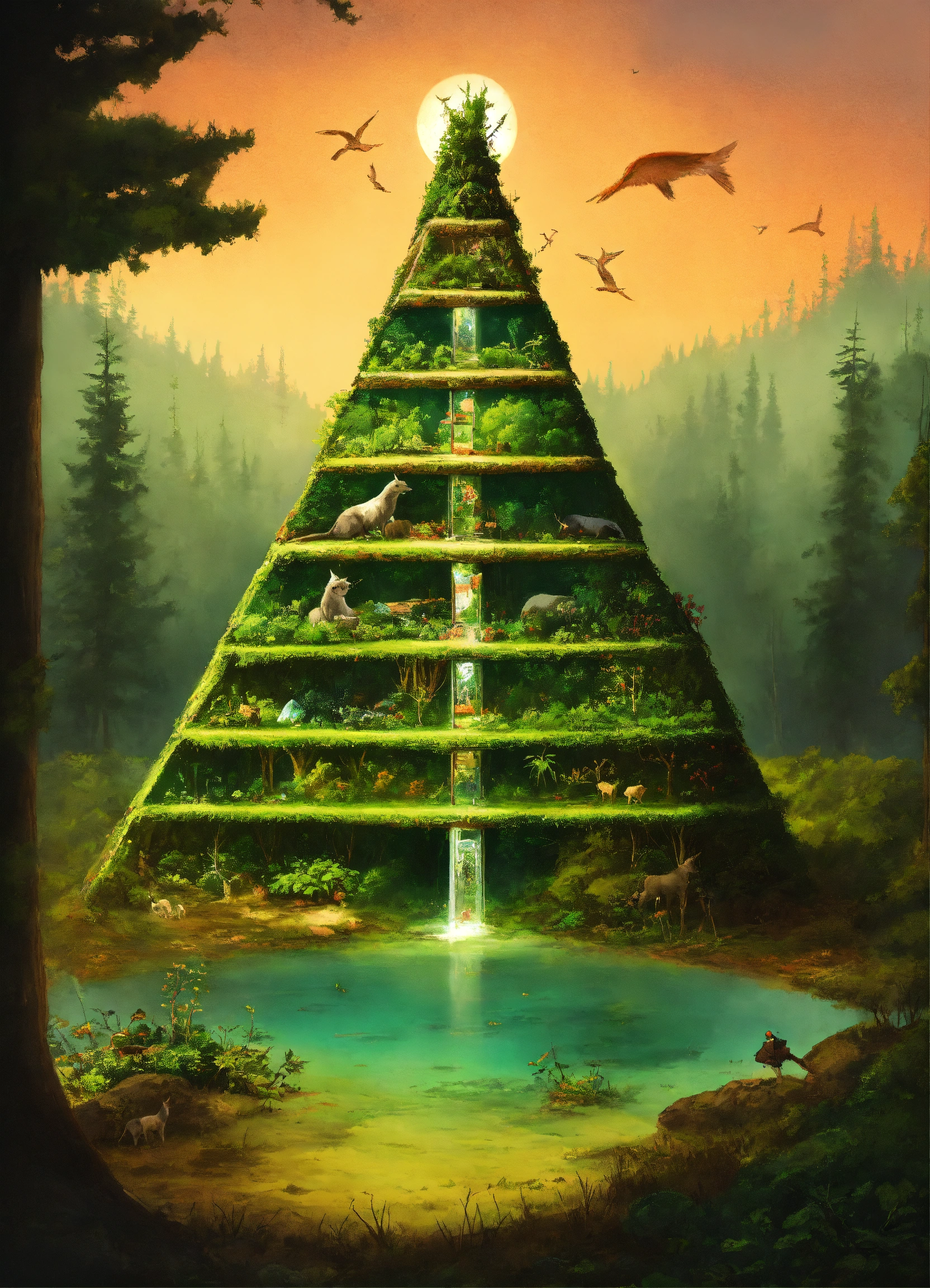 Lexica - Forest ecosystem pyramid
