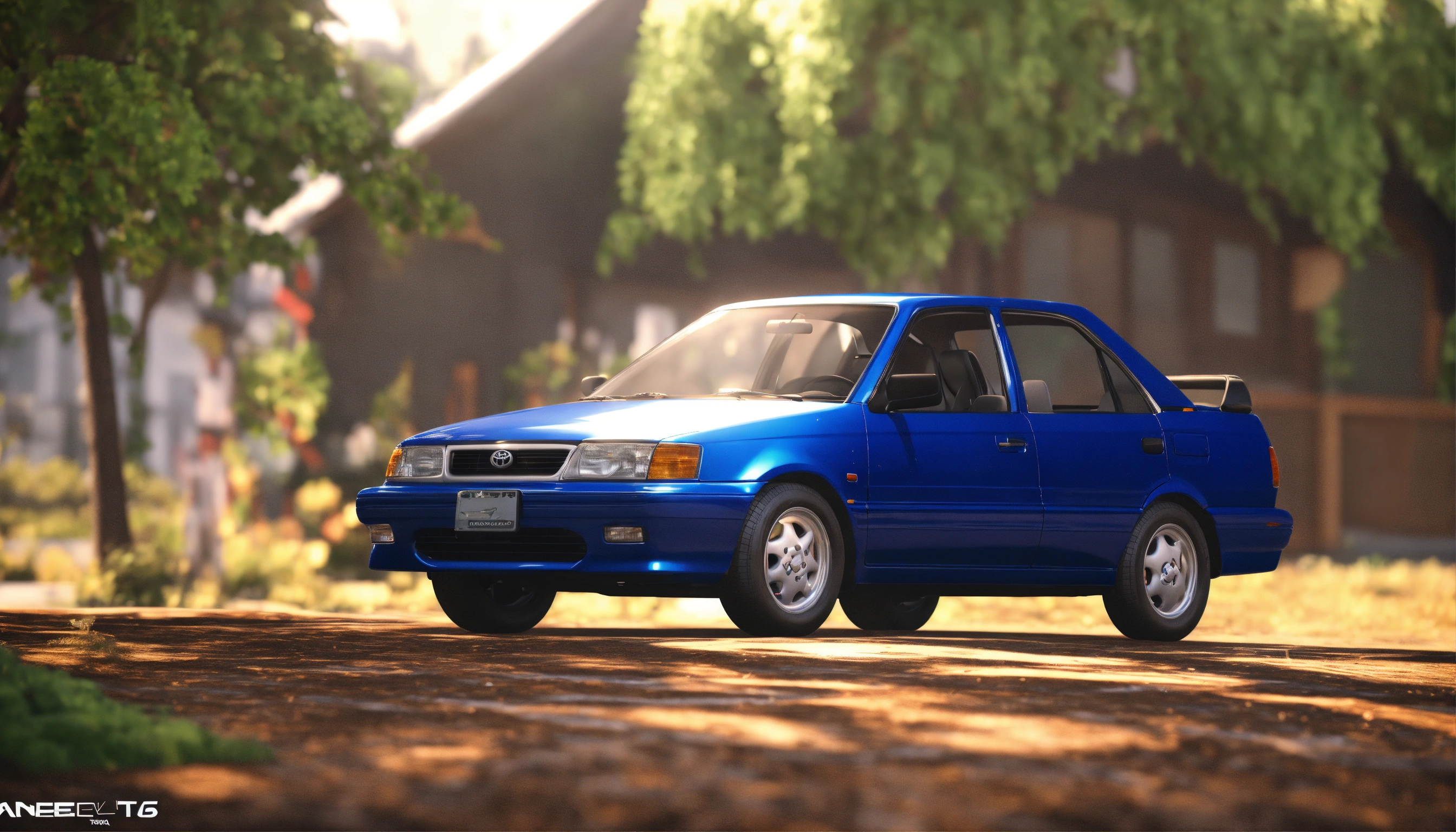 Lexica - 1998 toyota tercel, cinematic, 3d render, 4k , unreal engine ...