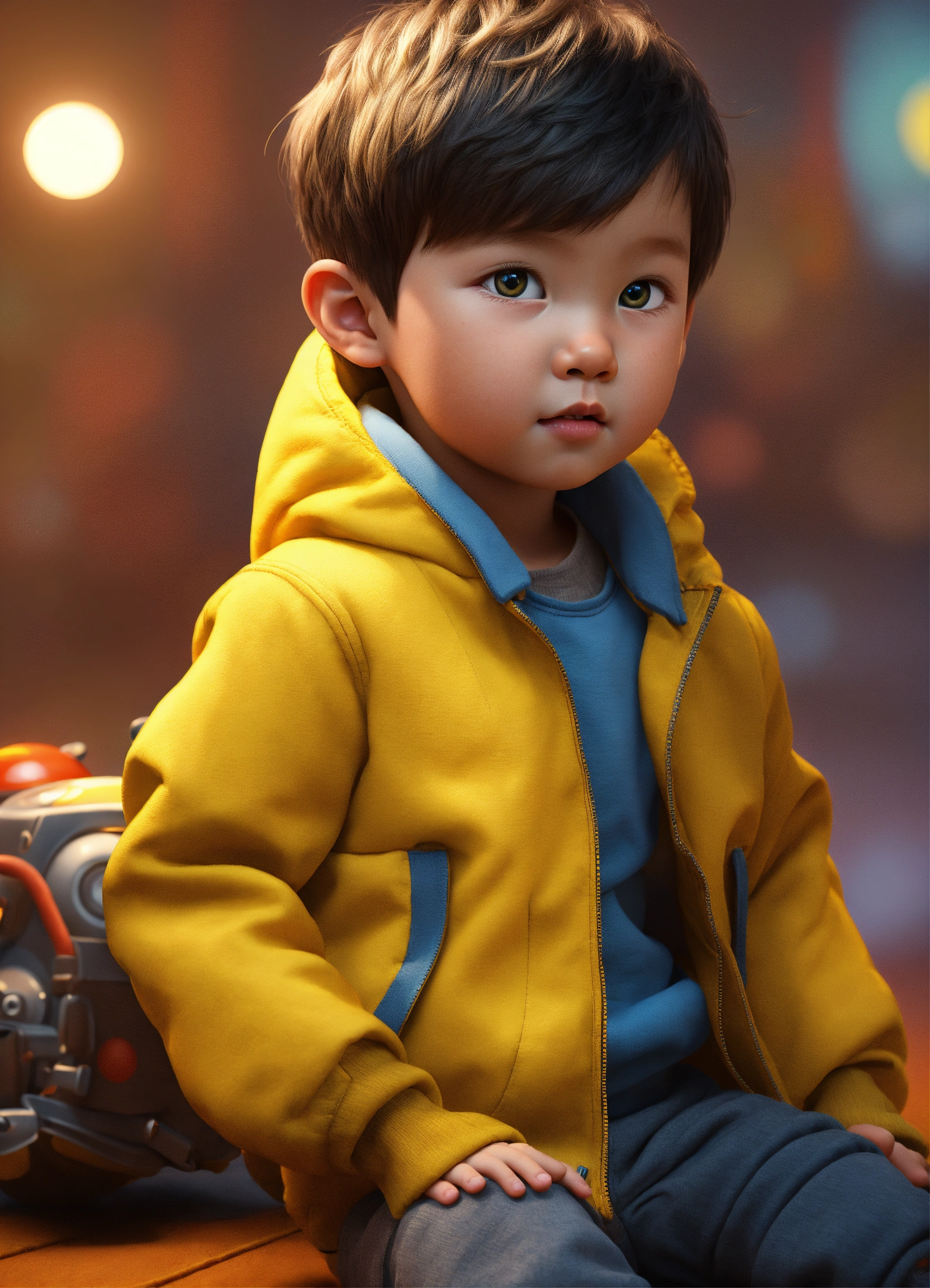 Lexica - A beautiful young a baby boy , full body image of a cute ...