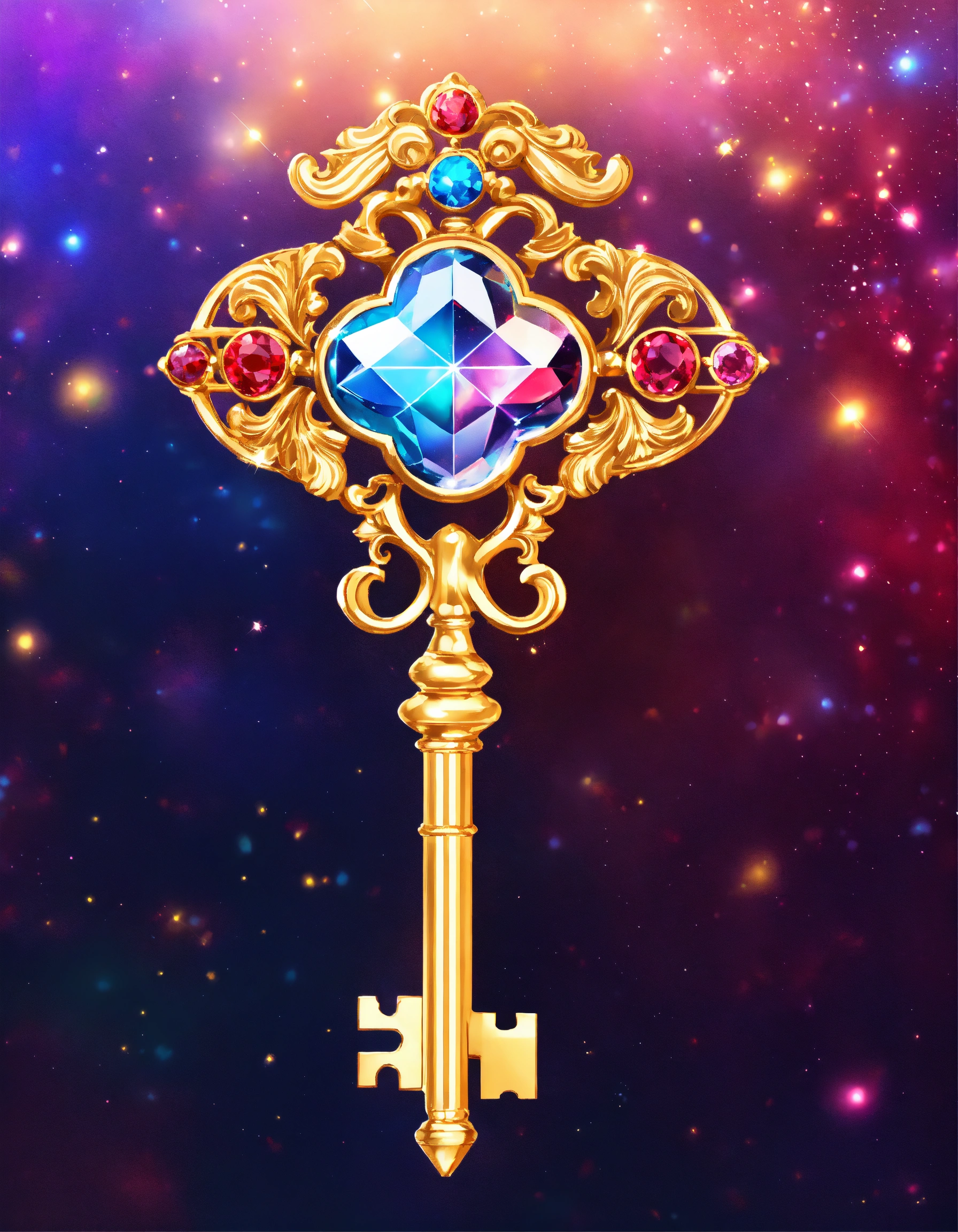 Lexica - Realistic ethereal and sparkling multicolored golden female ...