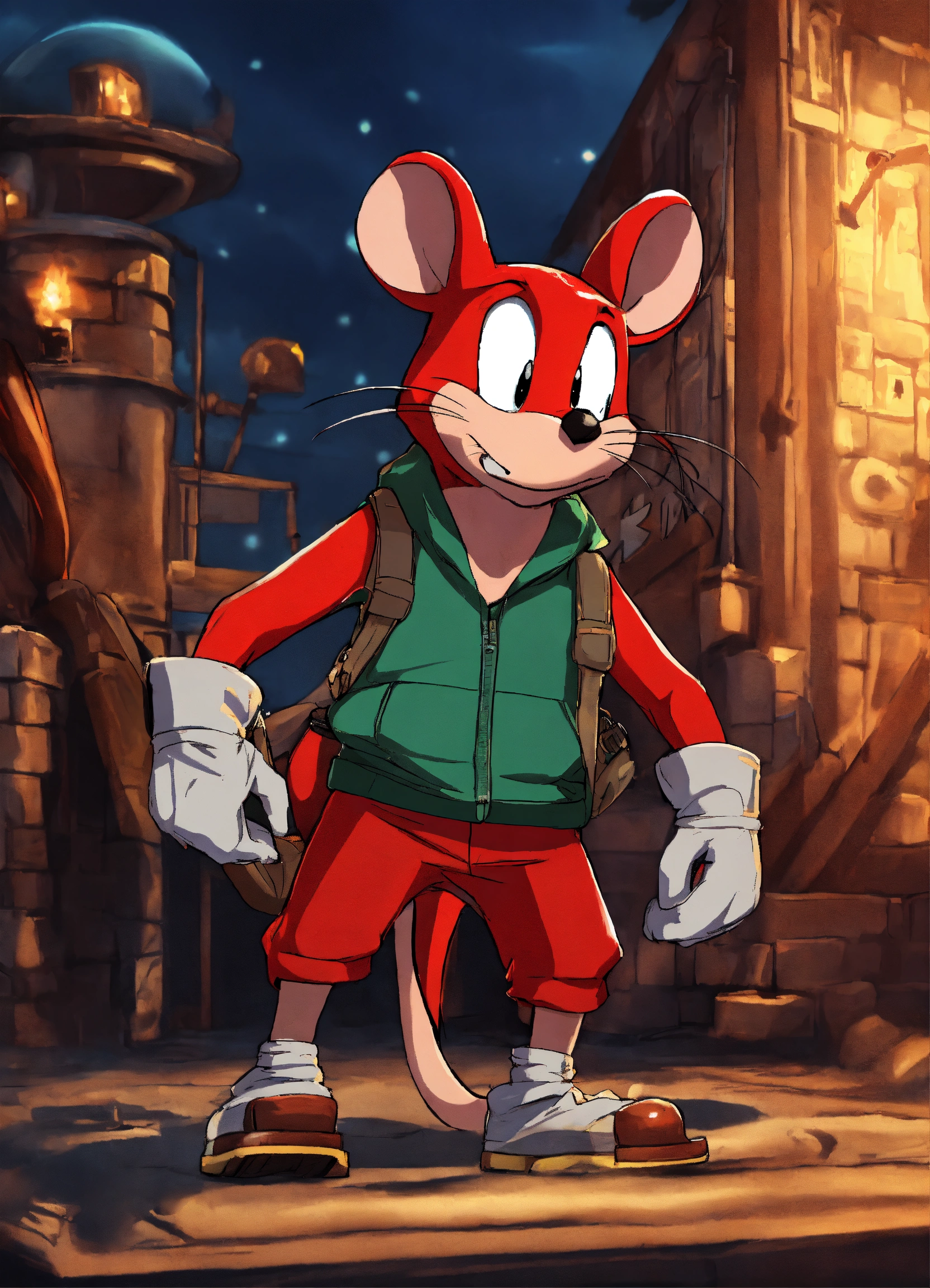 Lexica - Knuckles as a rat
